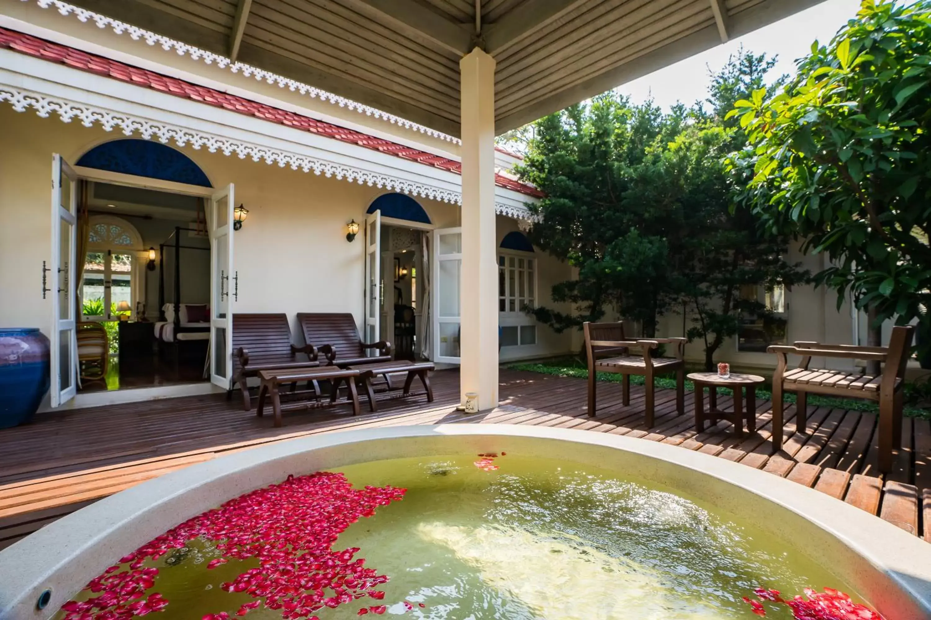 Balcony/Terrace, Swimming Pool in Wora Bura Hua Hin Resort & Spa - SHA Extra Plus