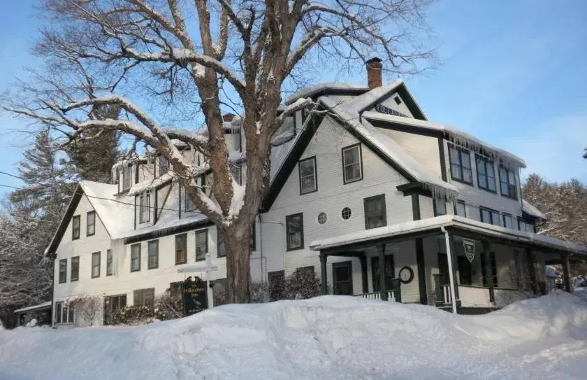 Property building, Winter in Follansbee Inn