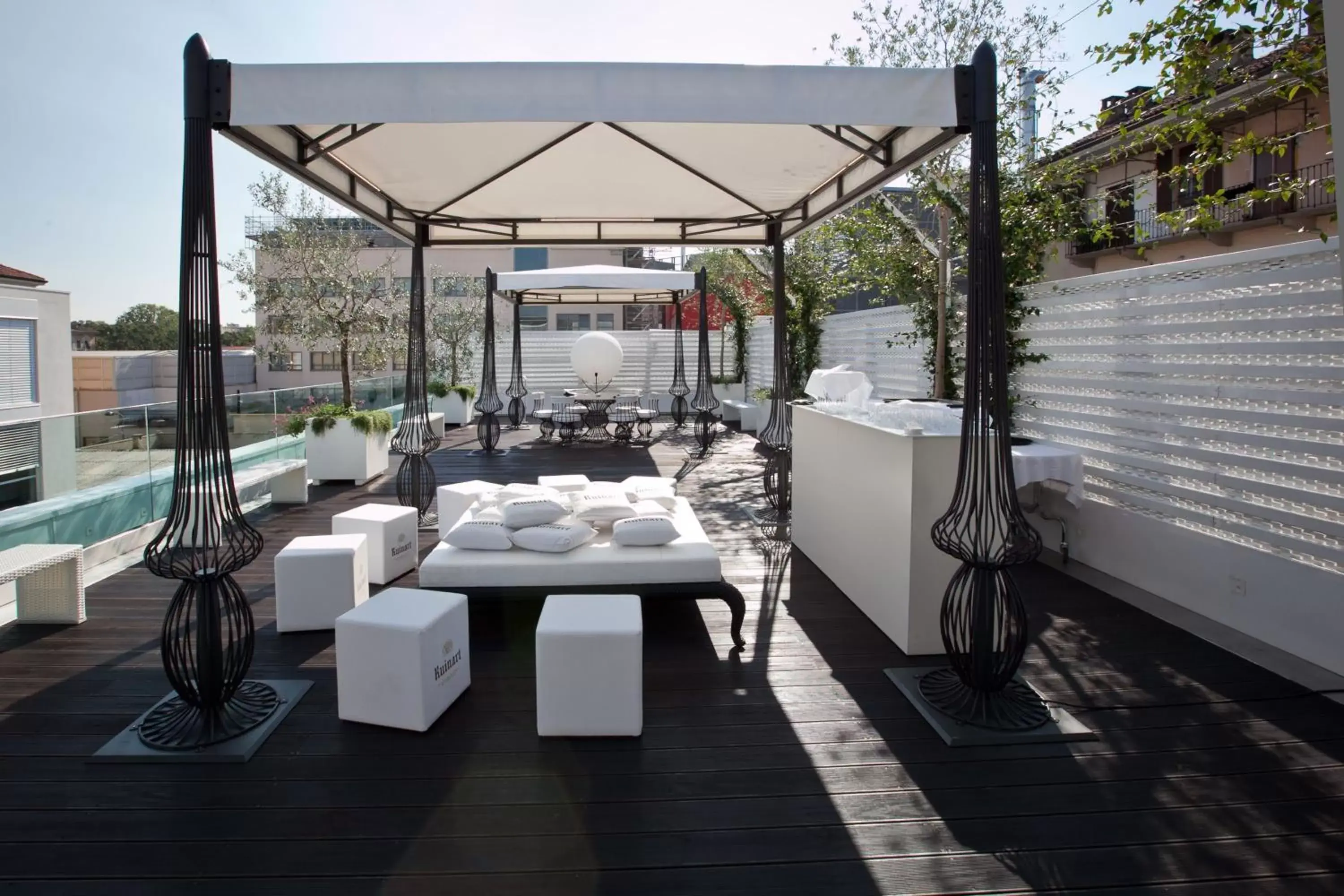 Balcony/Terrace in Magna Pars l'Hotel à Parfum