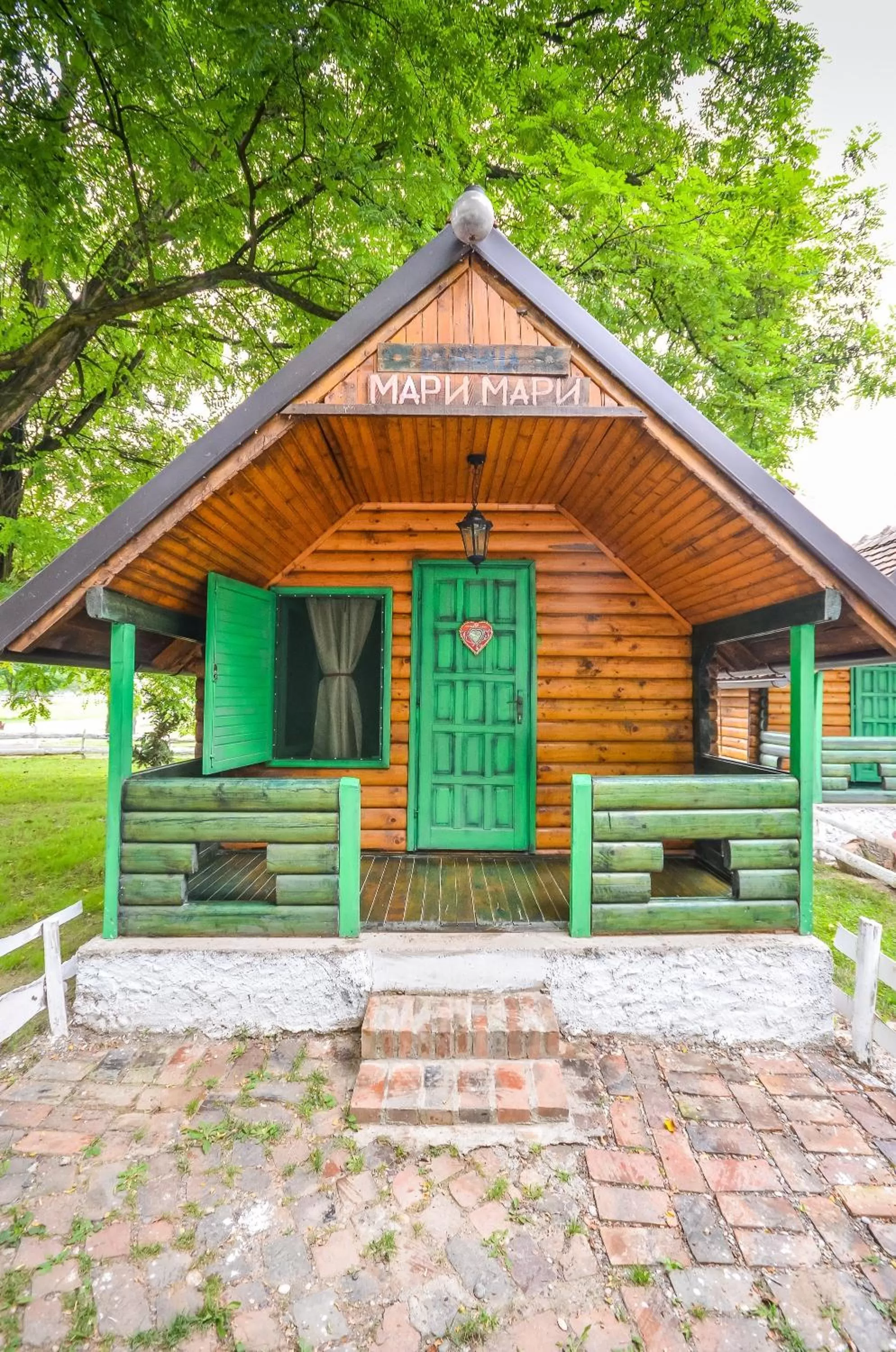 Facade/entrance in B&B Etno Village Sunčana Reka