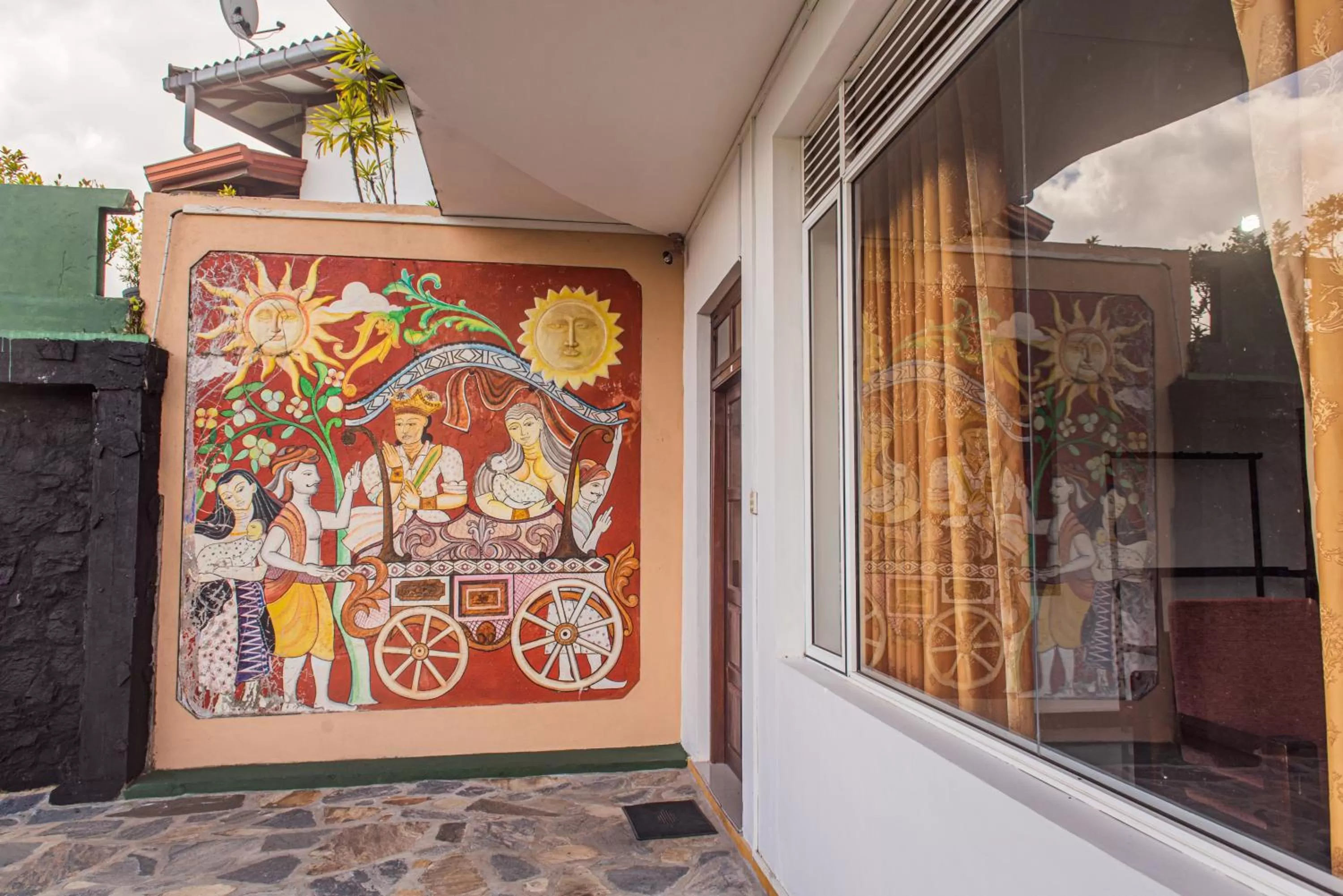 Decorative detail in Ravana Range Ella