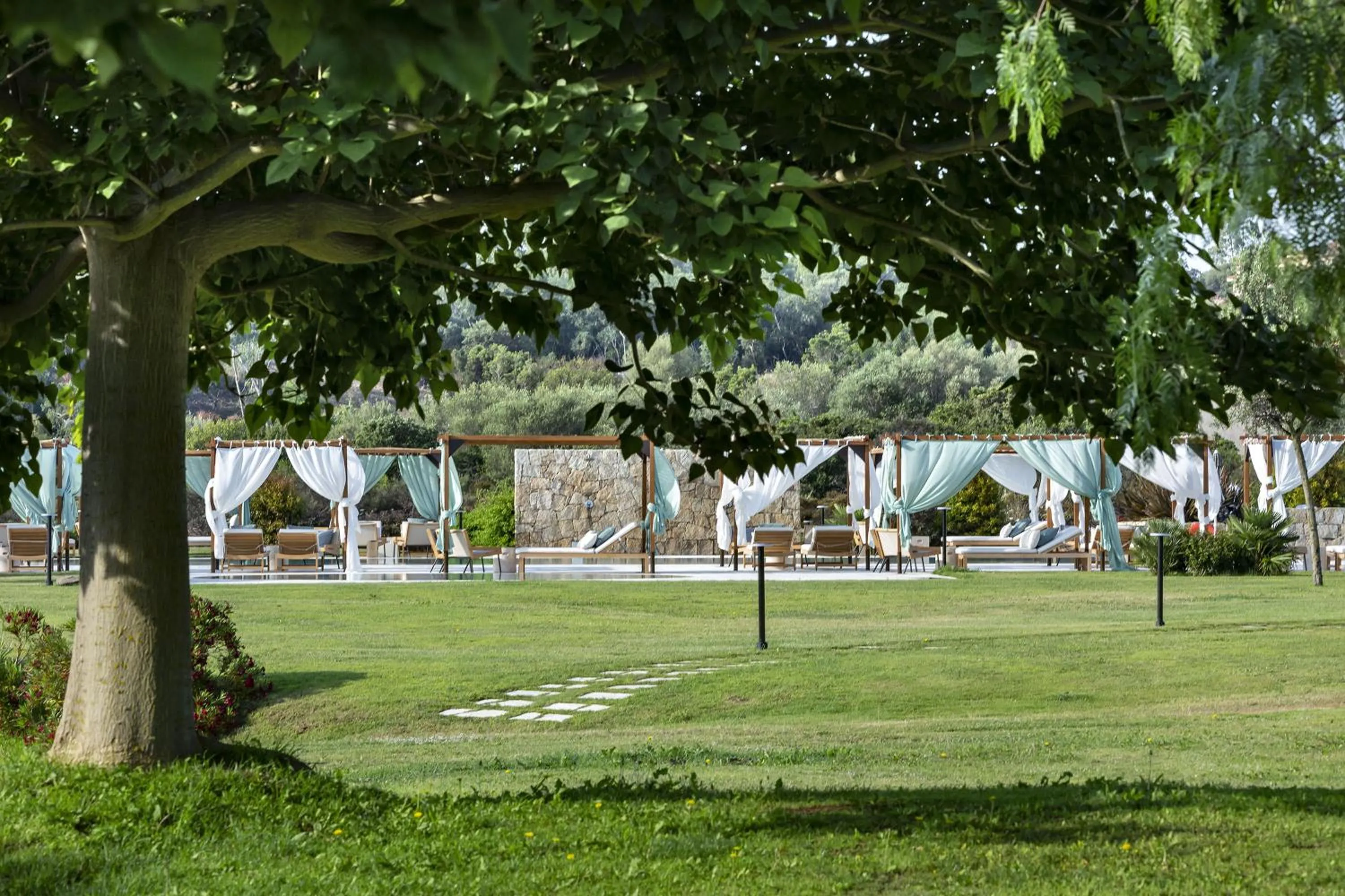 Garden in Baglioni Resort Sardinia - The Leading Hotels of the World