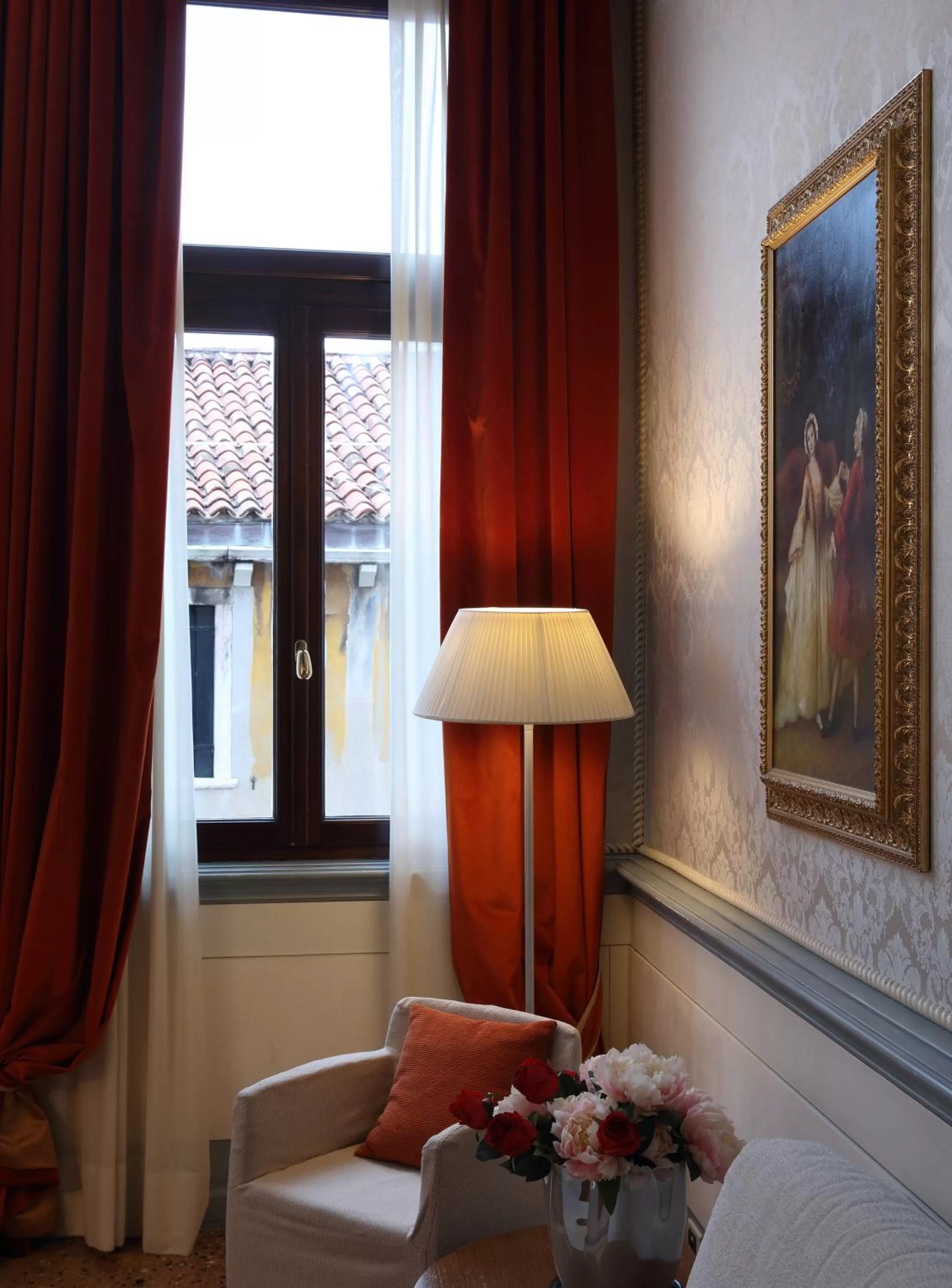 Living room in Ruzzini Palace Hotel