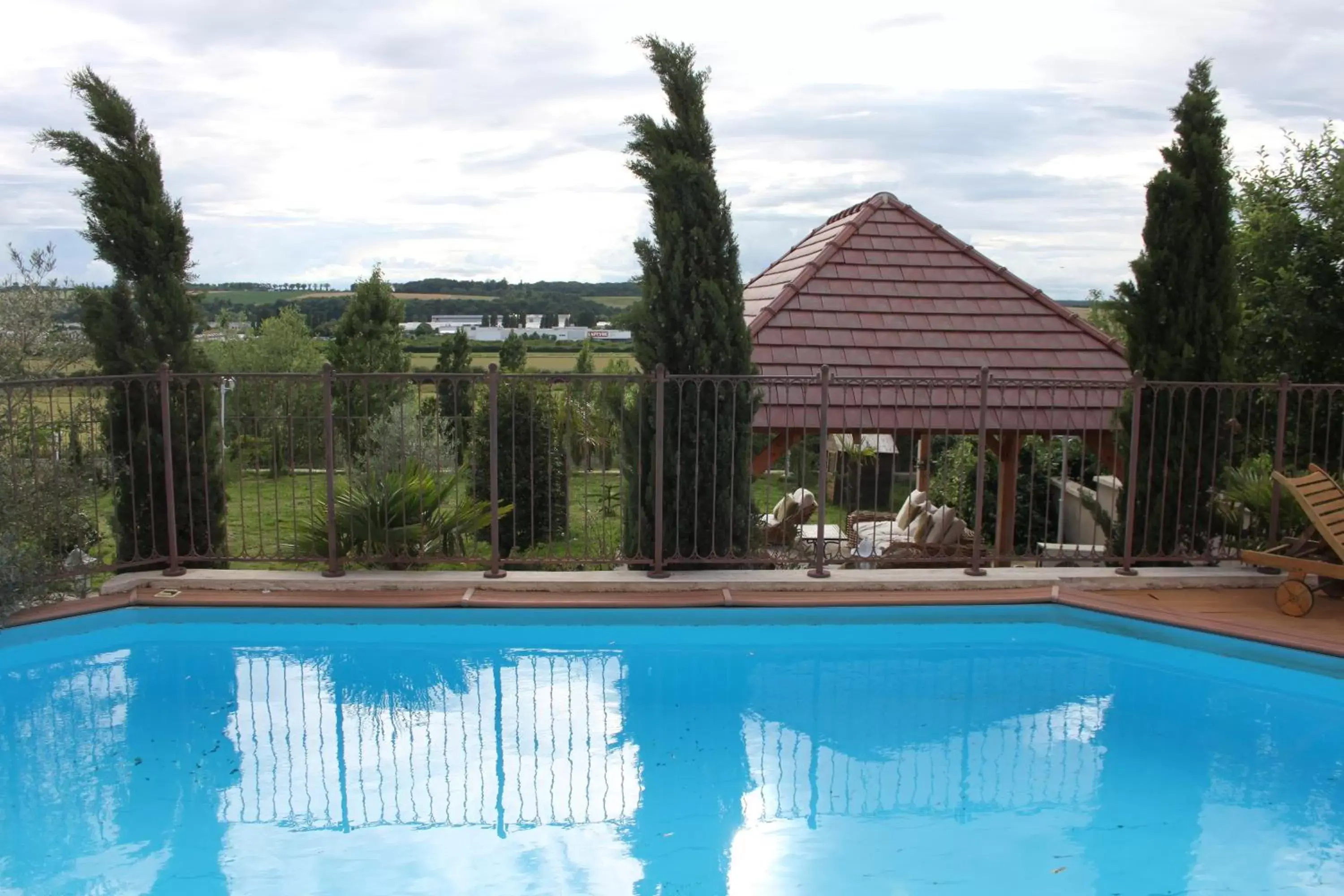 Patio, Swimming Pool in Le Domaine des Archies