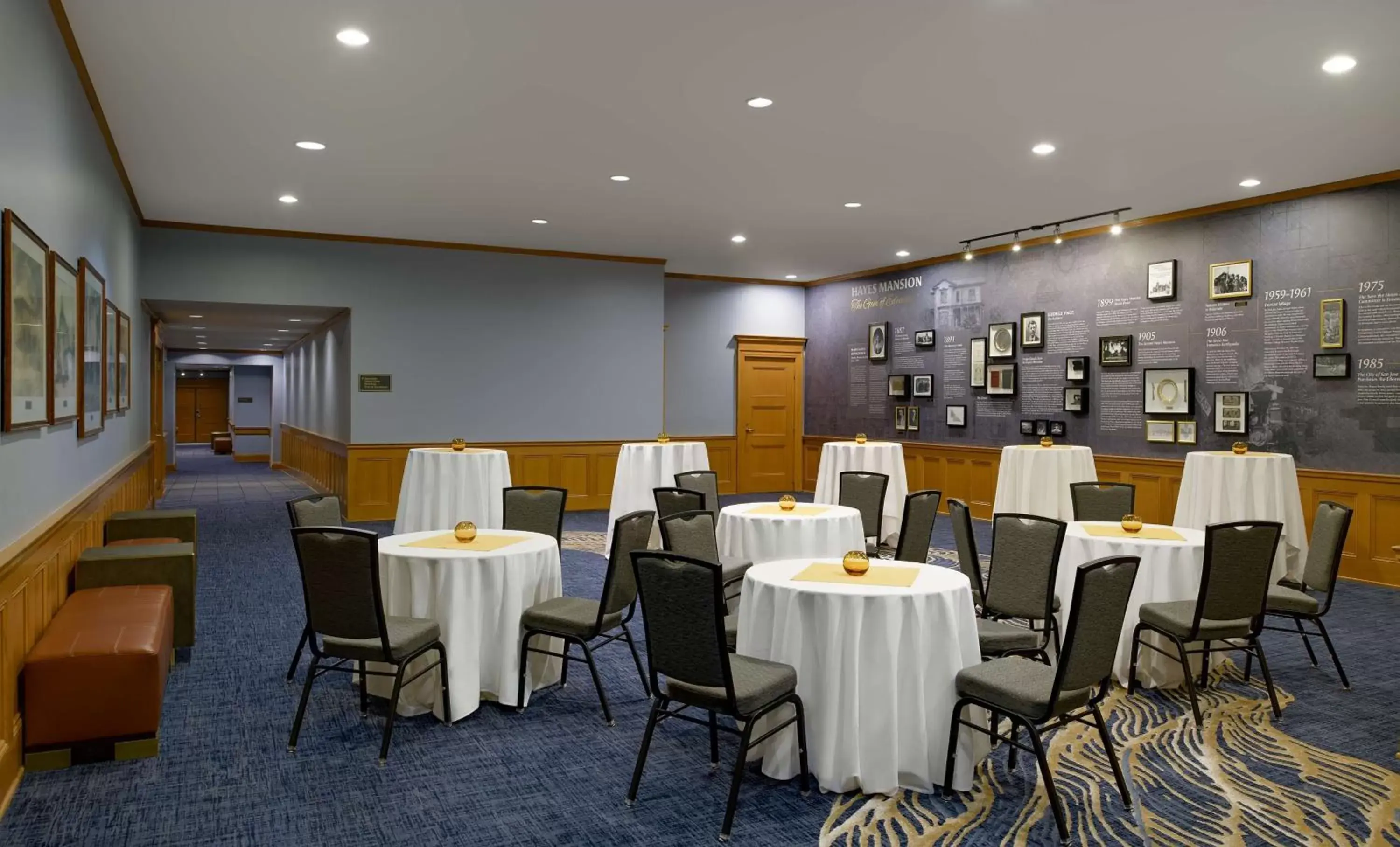 Meeting/conference room, Restaurant/Places to Eat in Hayes Mansion San Jose, Curio Collection by Hilton