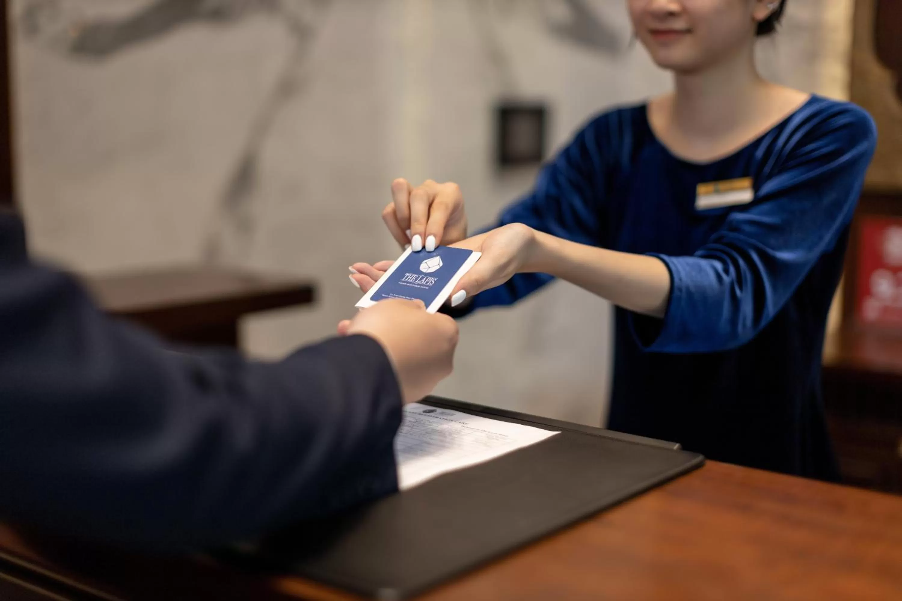 Lobby or reception in The Lapis Hotel