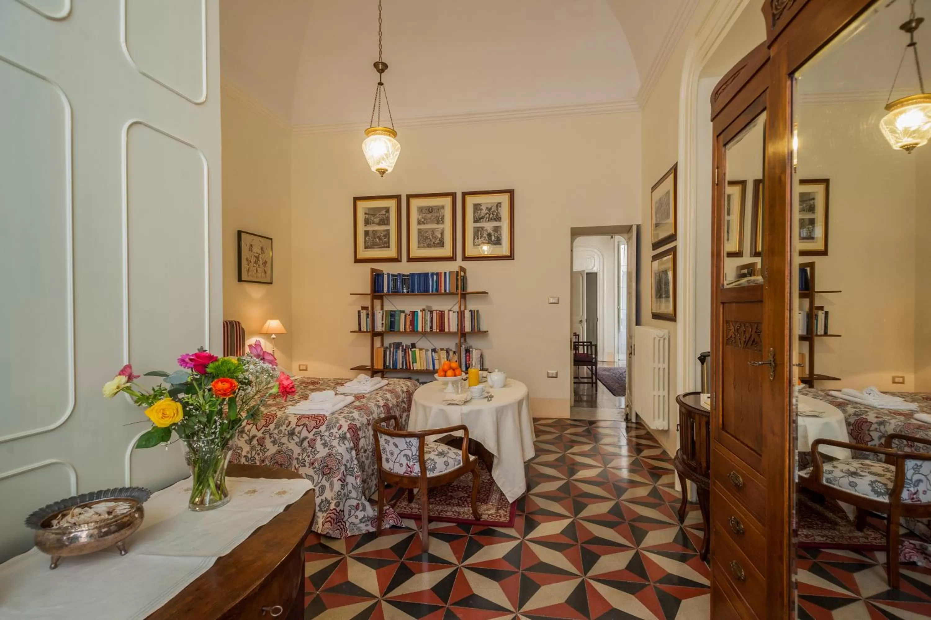Photo of the whole room in Palazzo Bernardini Suites