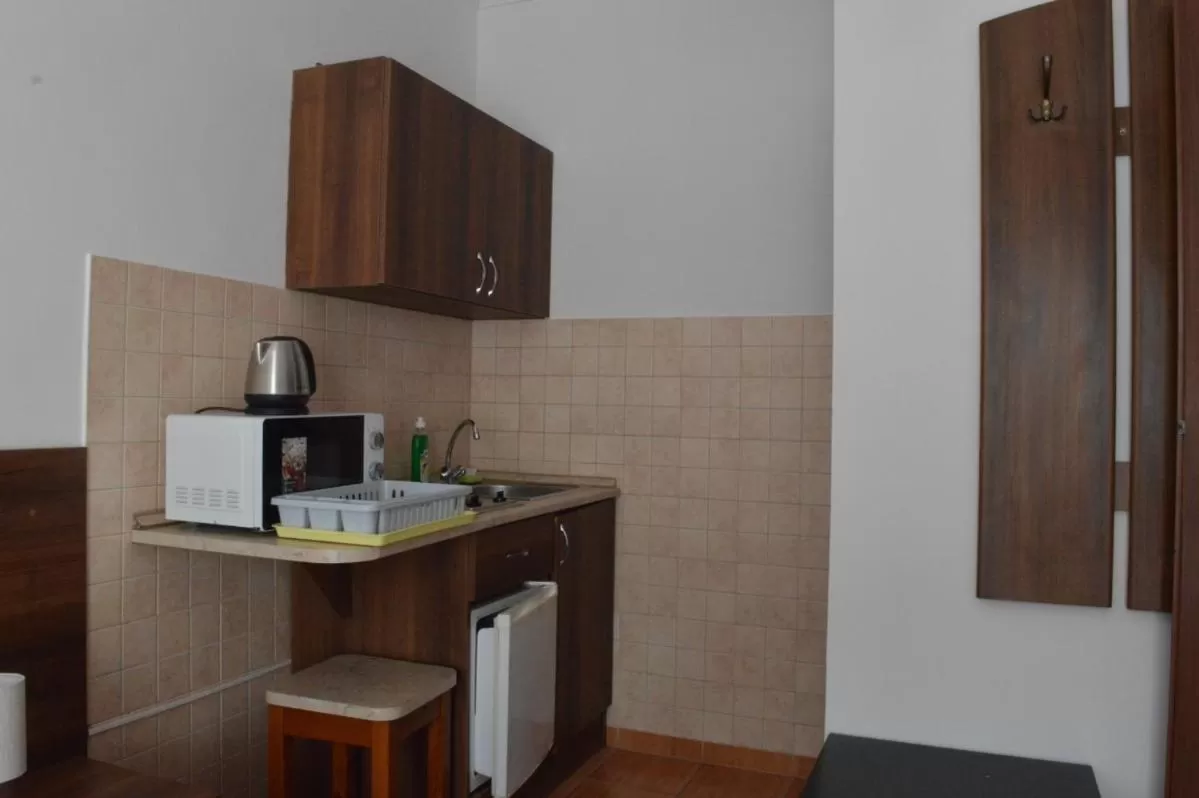 Kitchen/Kitchenette in Aqua Oazis Apartman