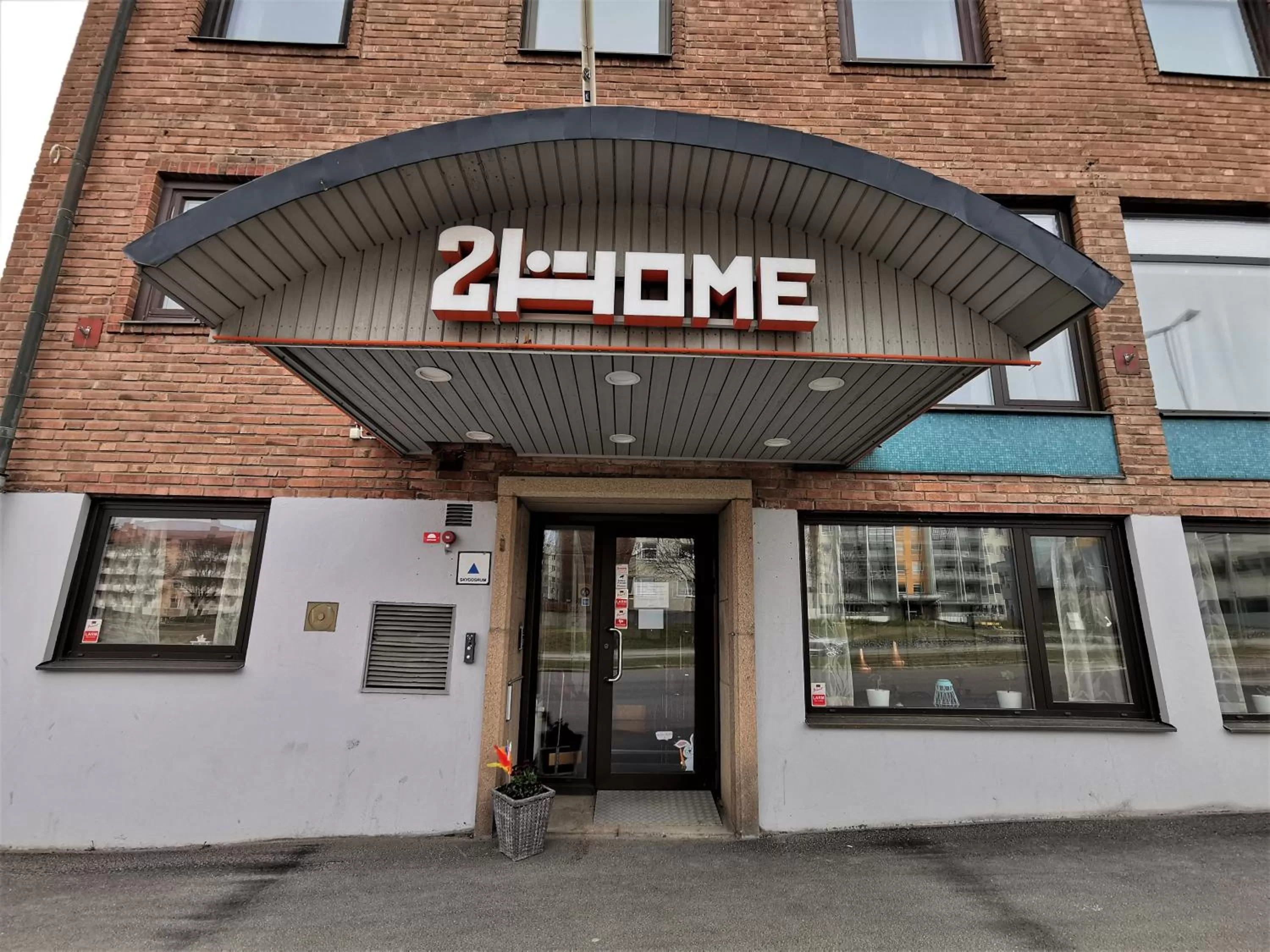 Property building in 2Home Hotel Gävle