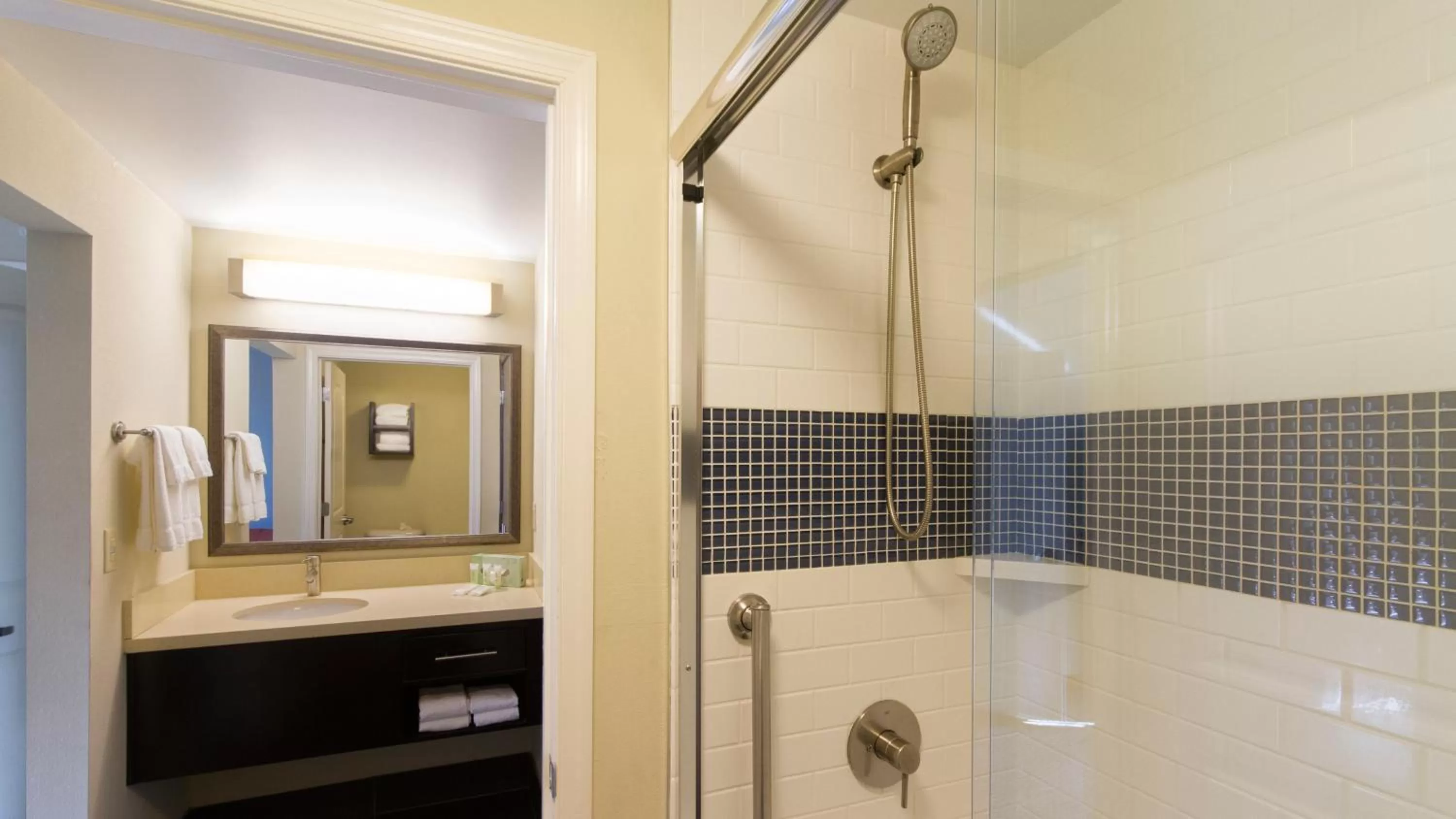 Bathroom in Staybridge Suites Buffalo-Amherst by IHG