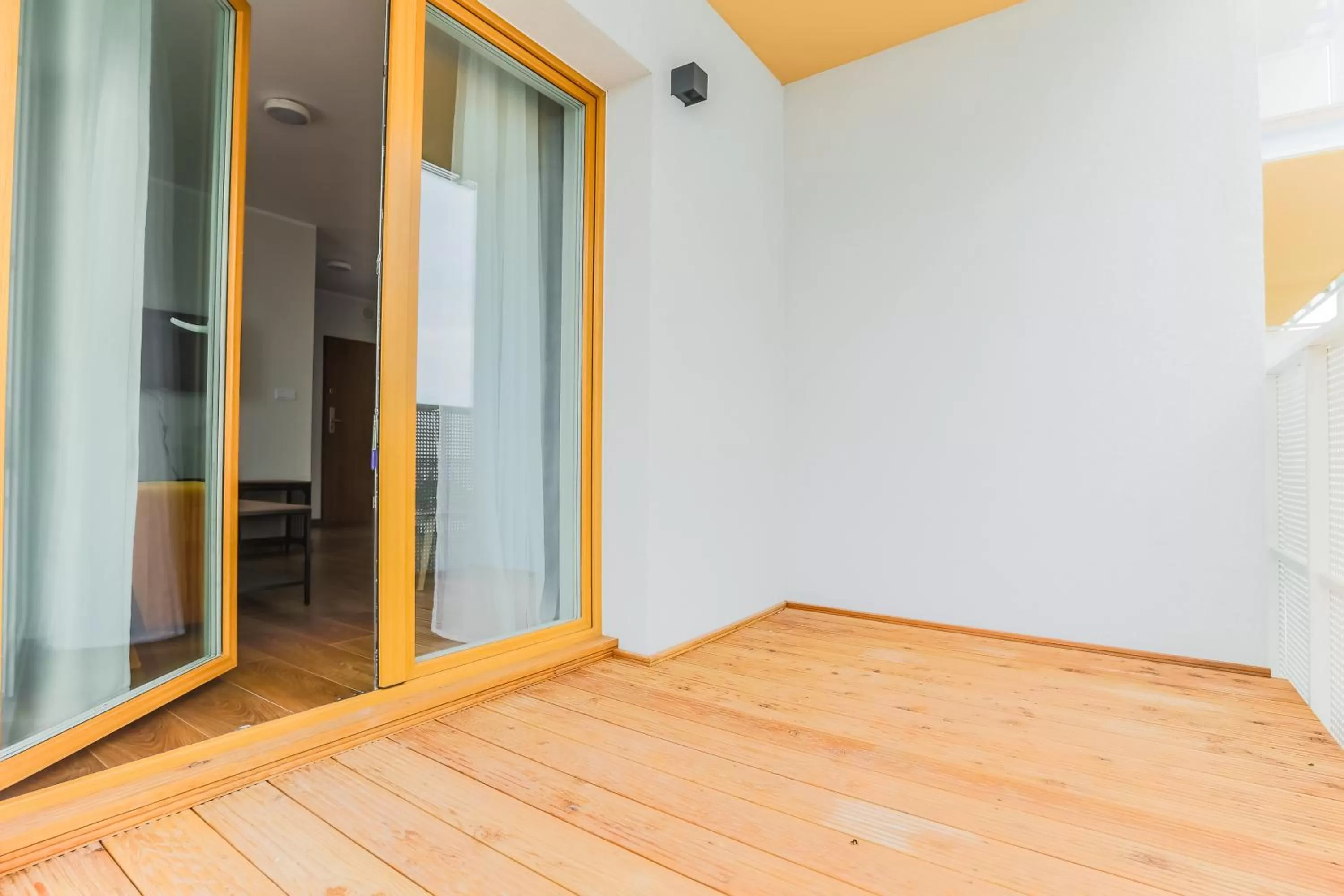 Balcony/Terrace, Bed in COIN Apartamenty Krakowska