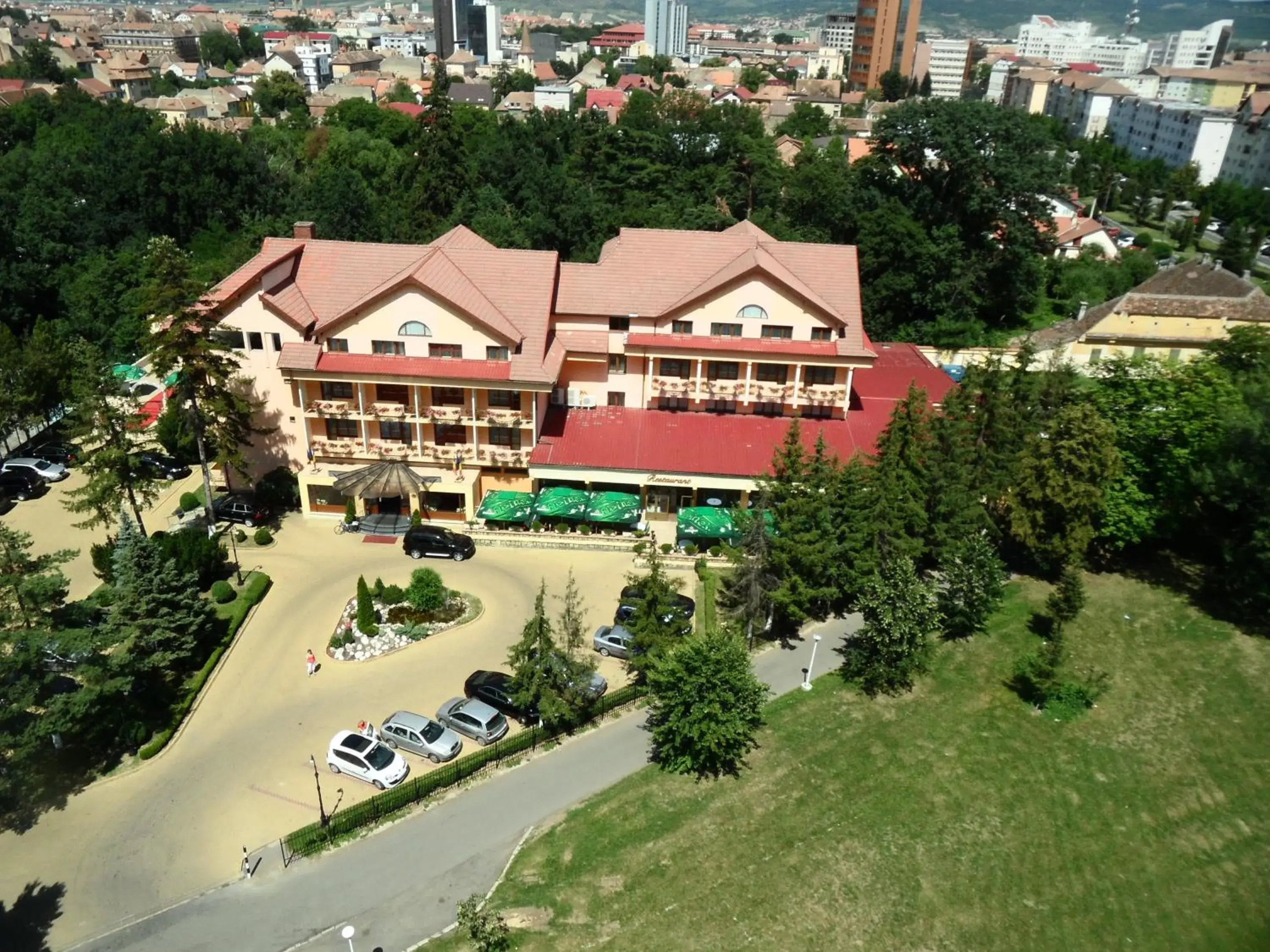 Bird's eye view, Bird's-eye View in Best Western Silva Hotel