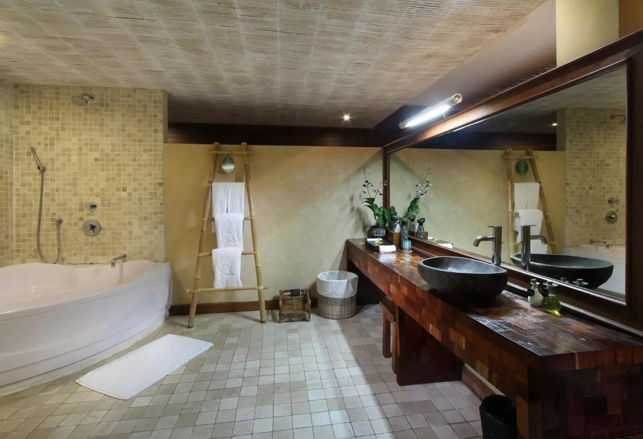 Bathroom in Kupu Kupu Barong Villas and Tree Spa by L’OCCITANE