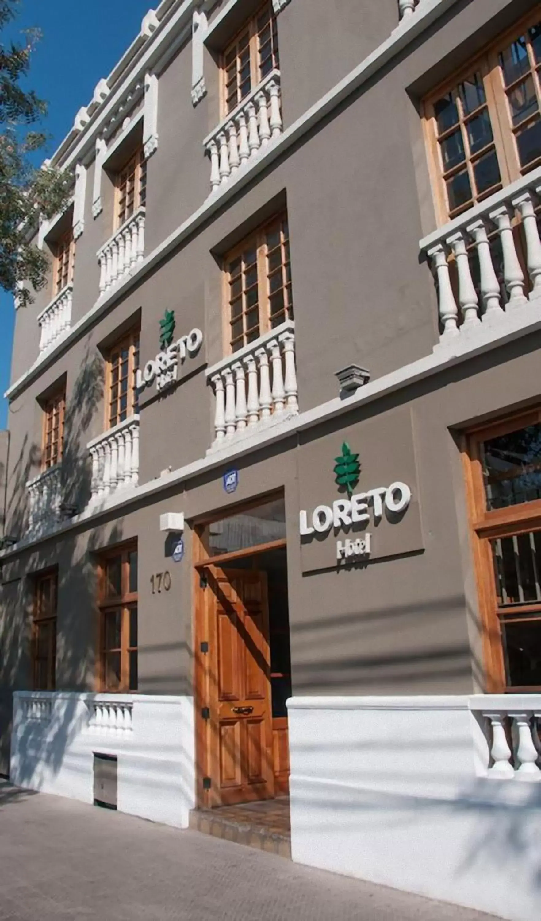 Facade/entrance, Property Building in Hotel Loreto
