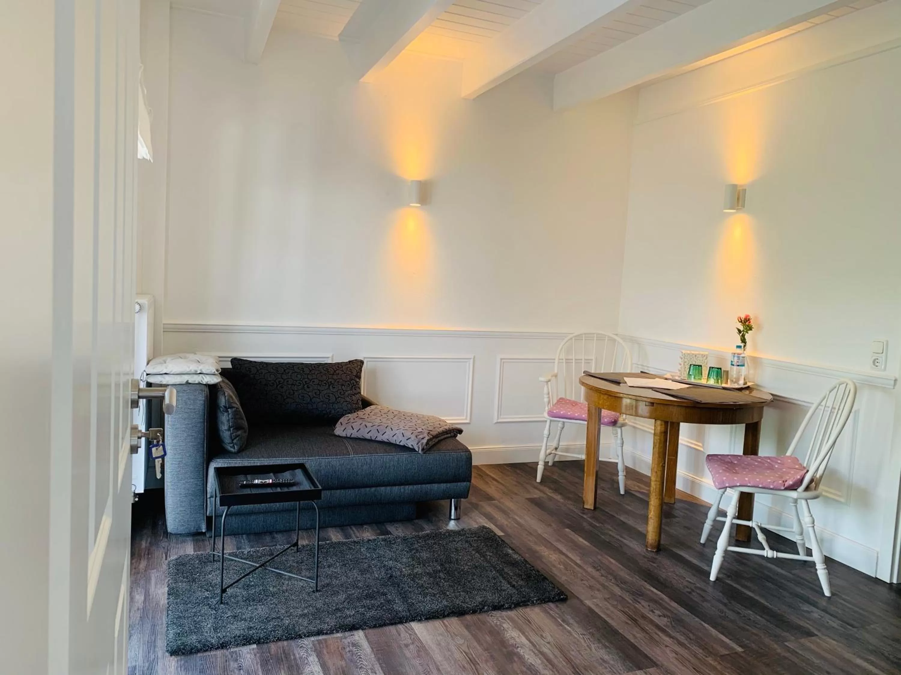 Living room in Rosenhof-Lodge