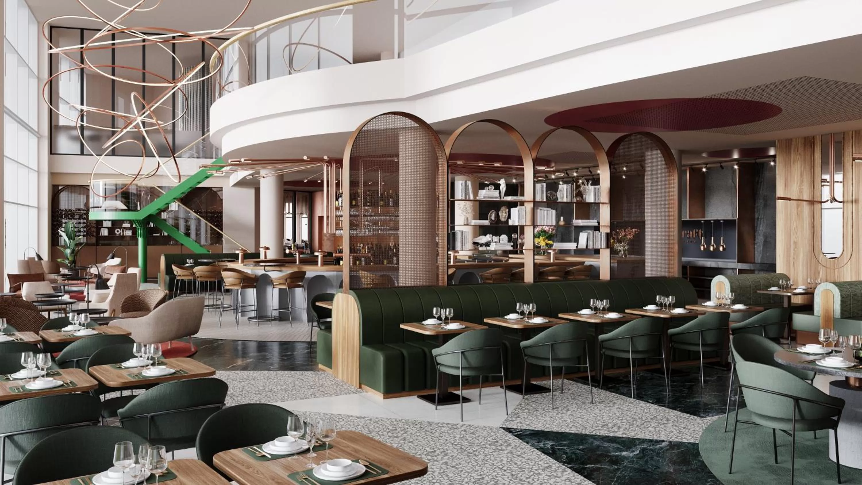 Restaurant/places to eat in Crowne Plaza Brussels Airport by IHG