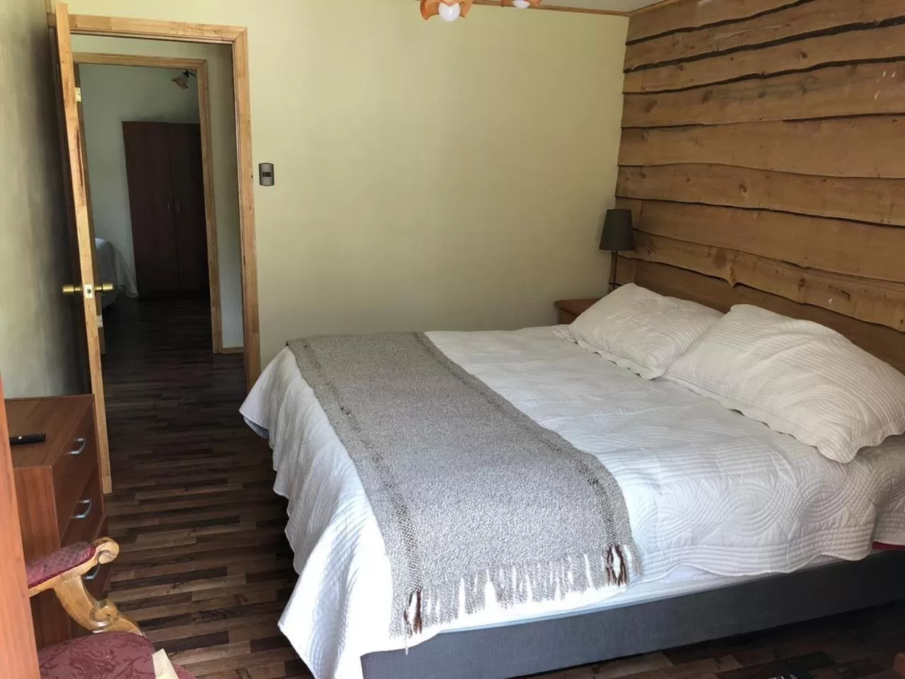 Bed in Cabanas Senderos Puyuhuapi