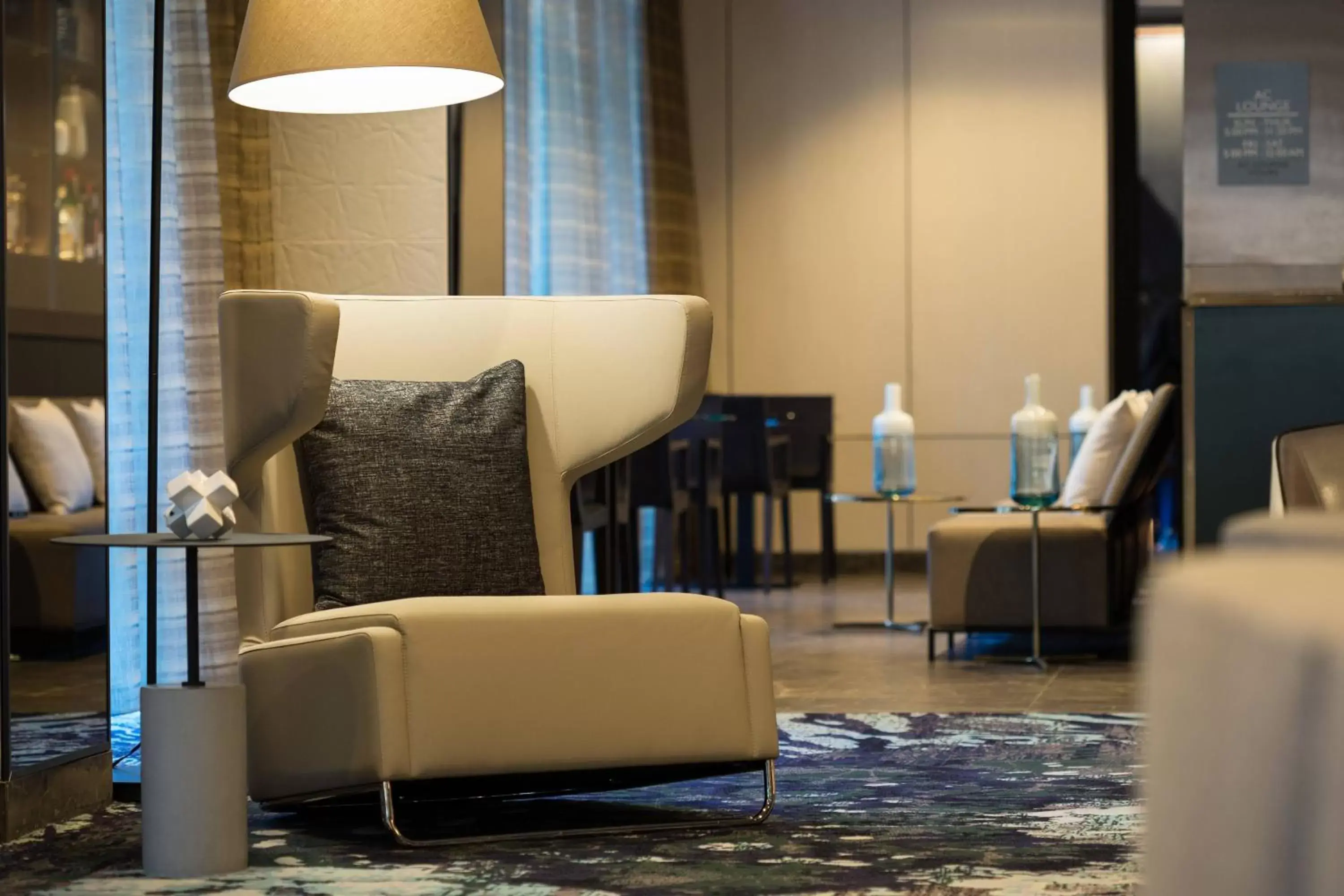 Lobby or reception, Seating Area in AC Hotel by Marriott Gainesville Downtown