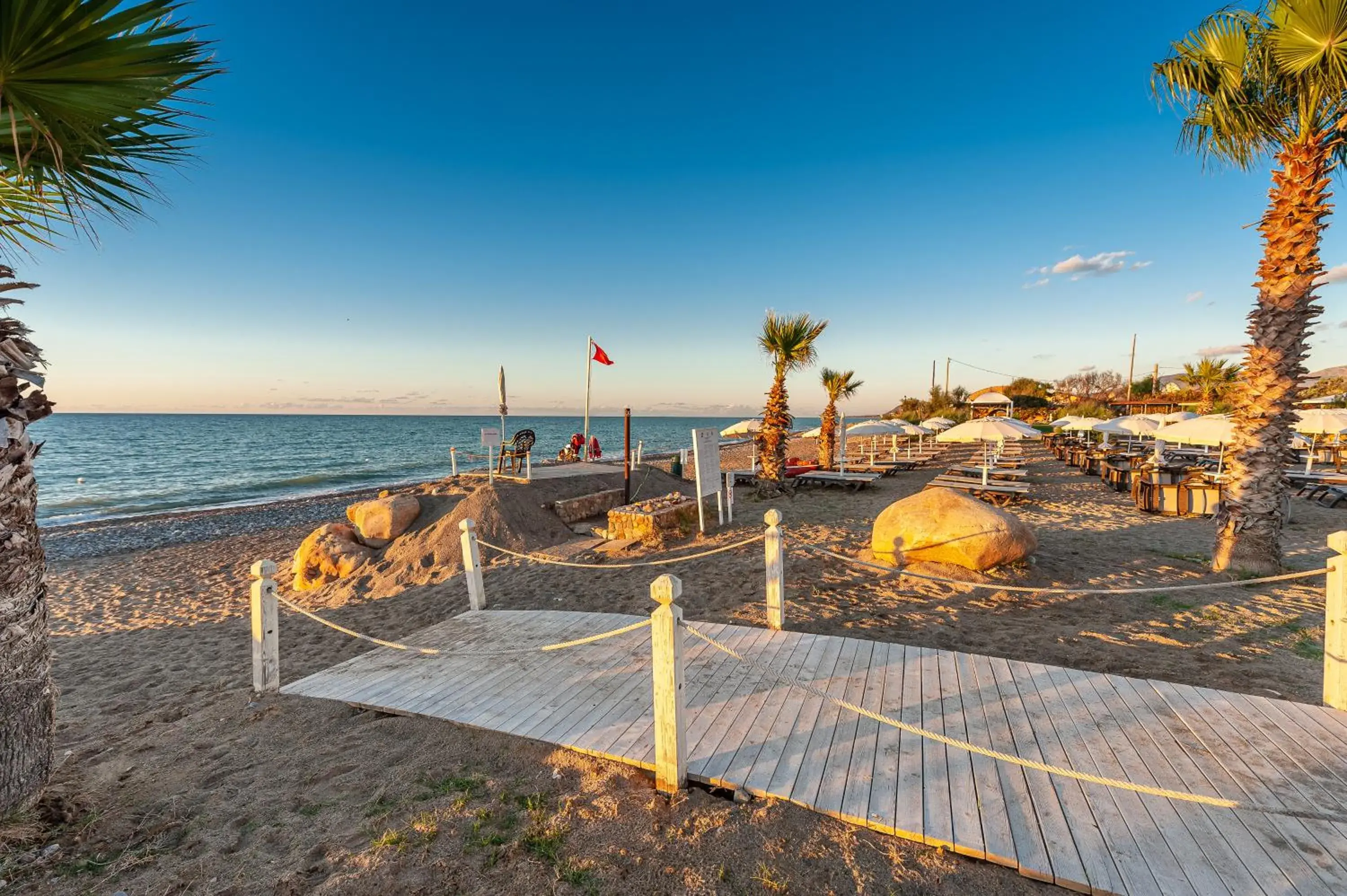 Beach in Acacia Resort Parco Dei Leoni