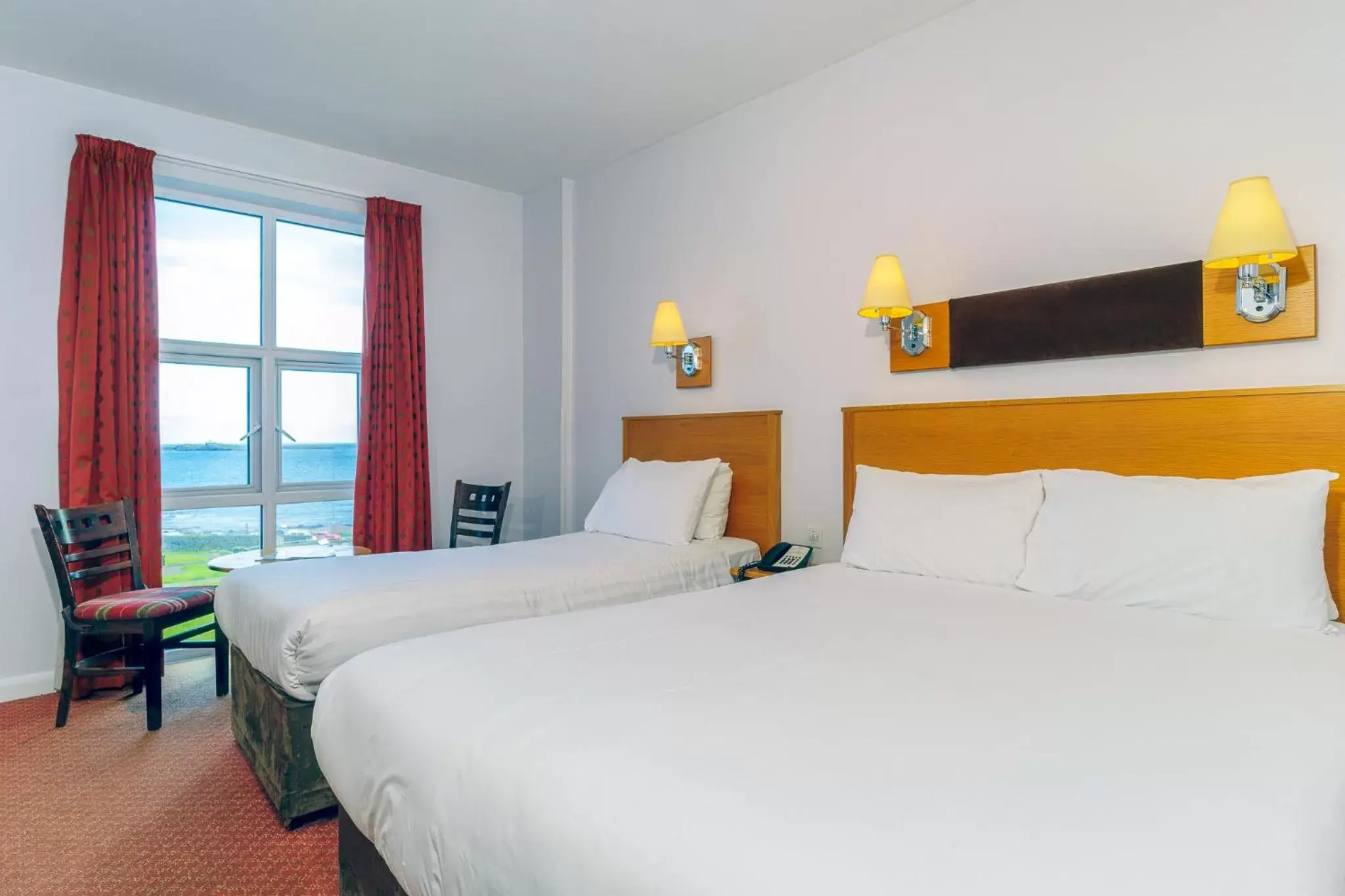 Bedroom, Bed in Portrush Atlantic Hotel