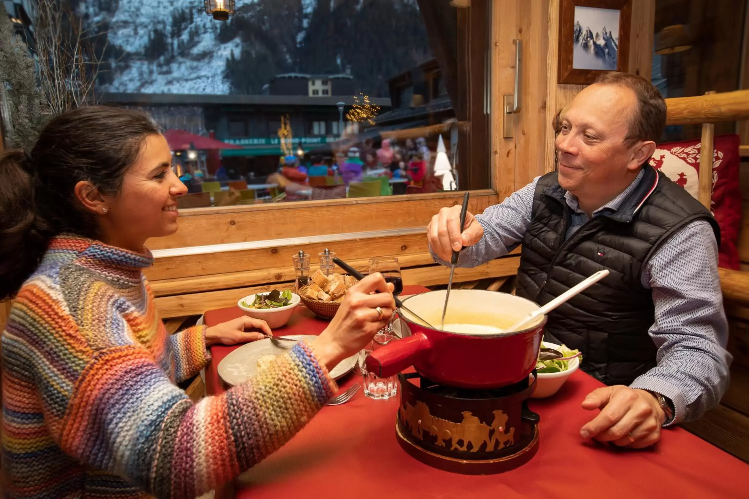 Dinner in La Croix Blanche