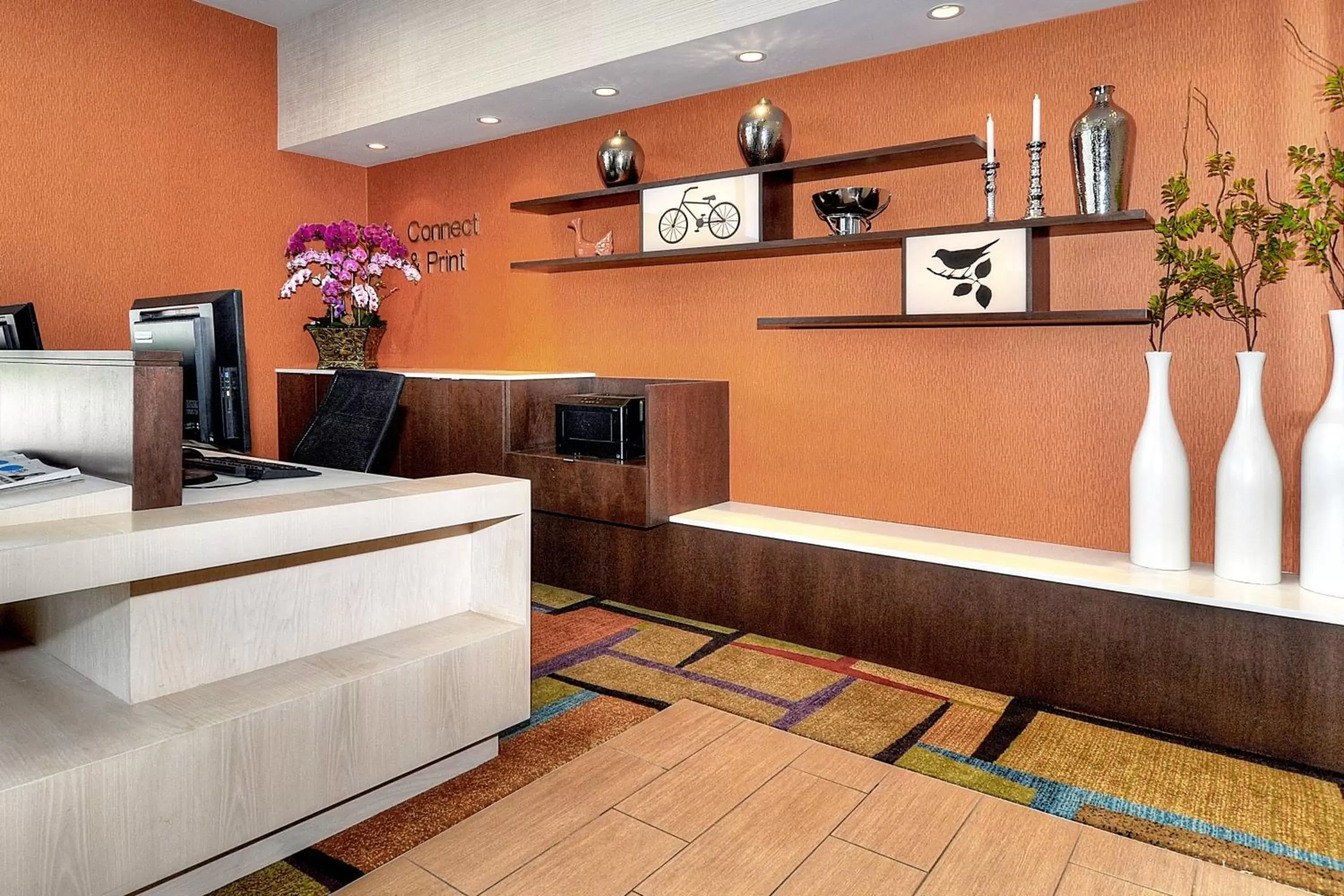 Business facilities, Lobby/Reception in Fairfield Inn & Suites by Marriott Los Angeles Rosemead