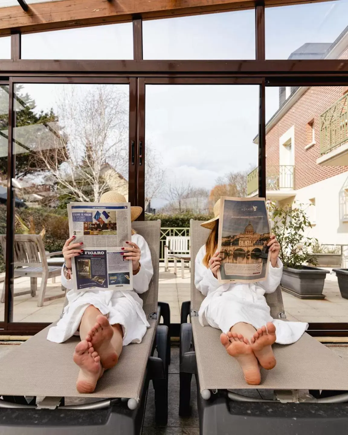 Swimming pool in Tulip Inn Honfleur Residence & Spa