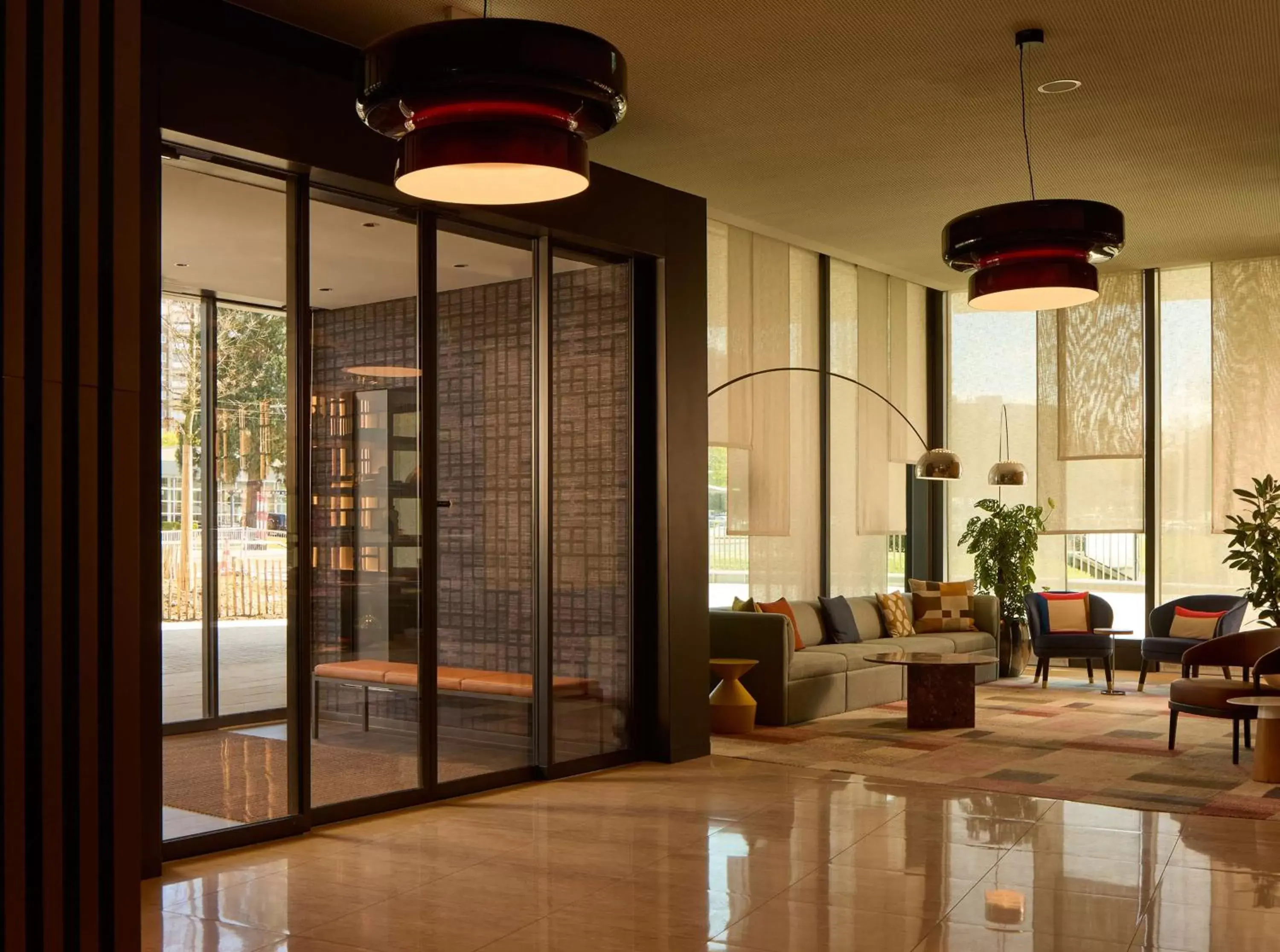 Lobby or reception in Adina Apartment Hotel Geneva