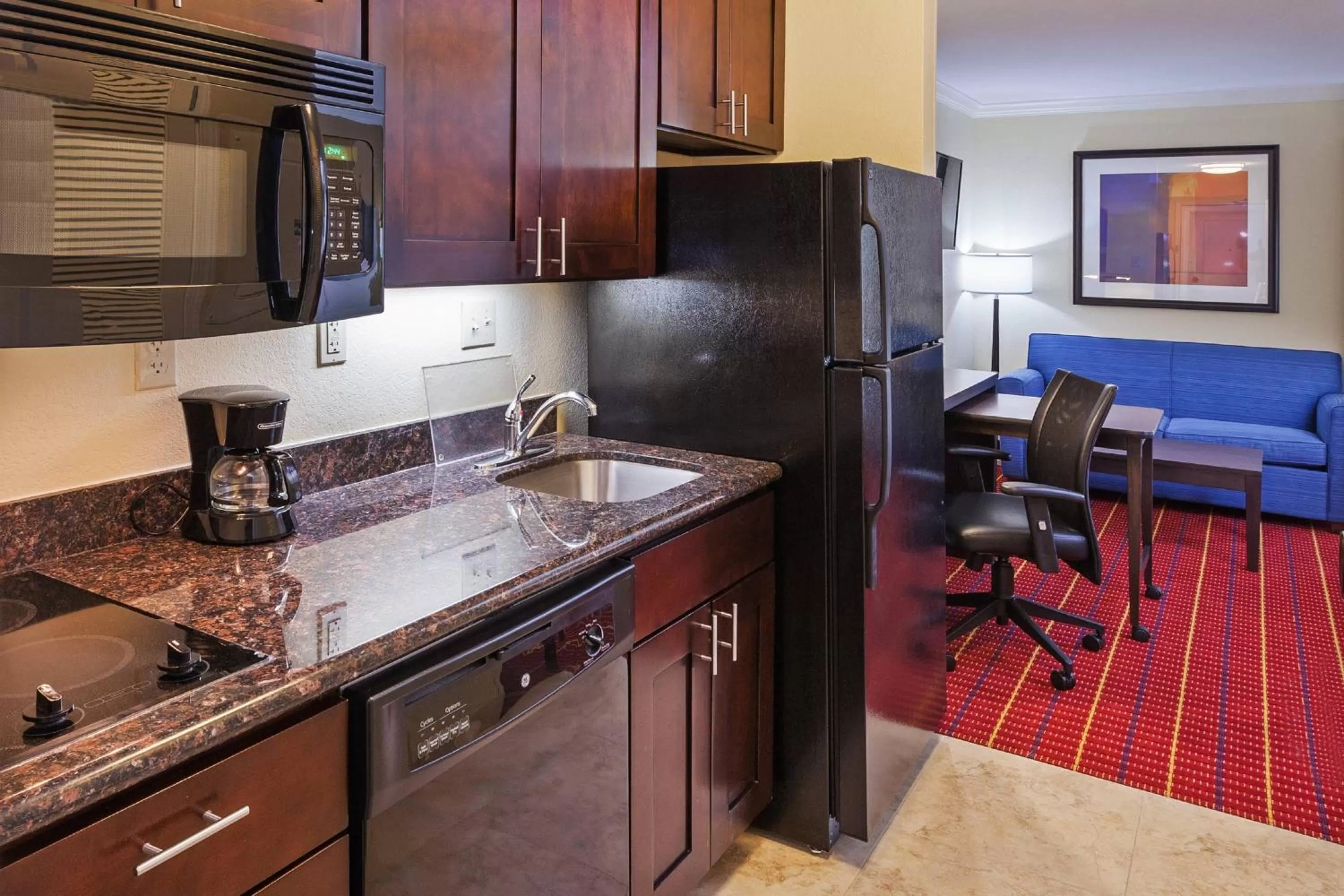King Studio Suite with Sofa Bed and Adapted Tub - Mobility Accessible in TownePlace Suites by Marriott Corpus Christi