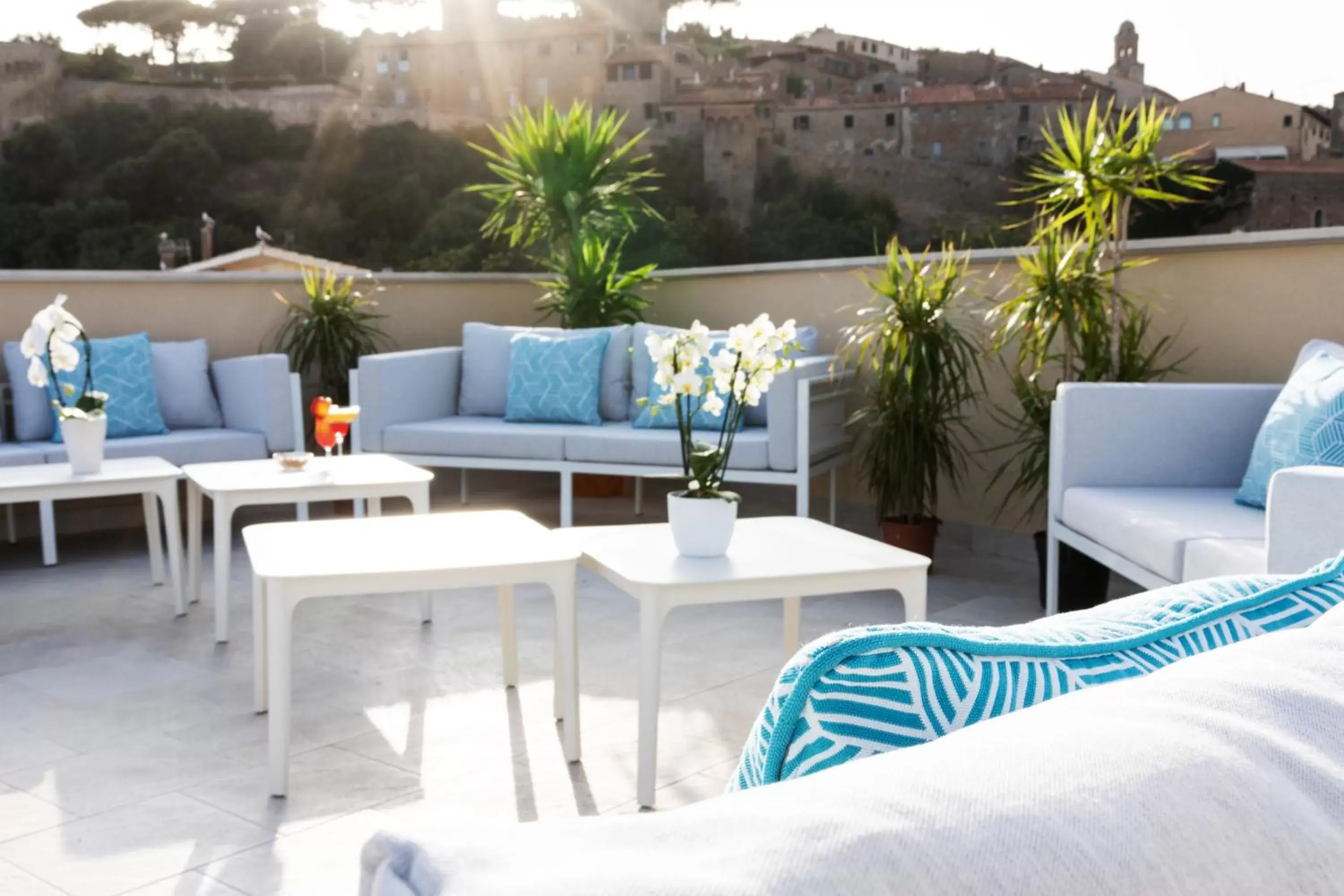 Balcony/Terrace in Roma Hotel