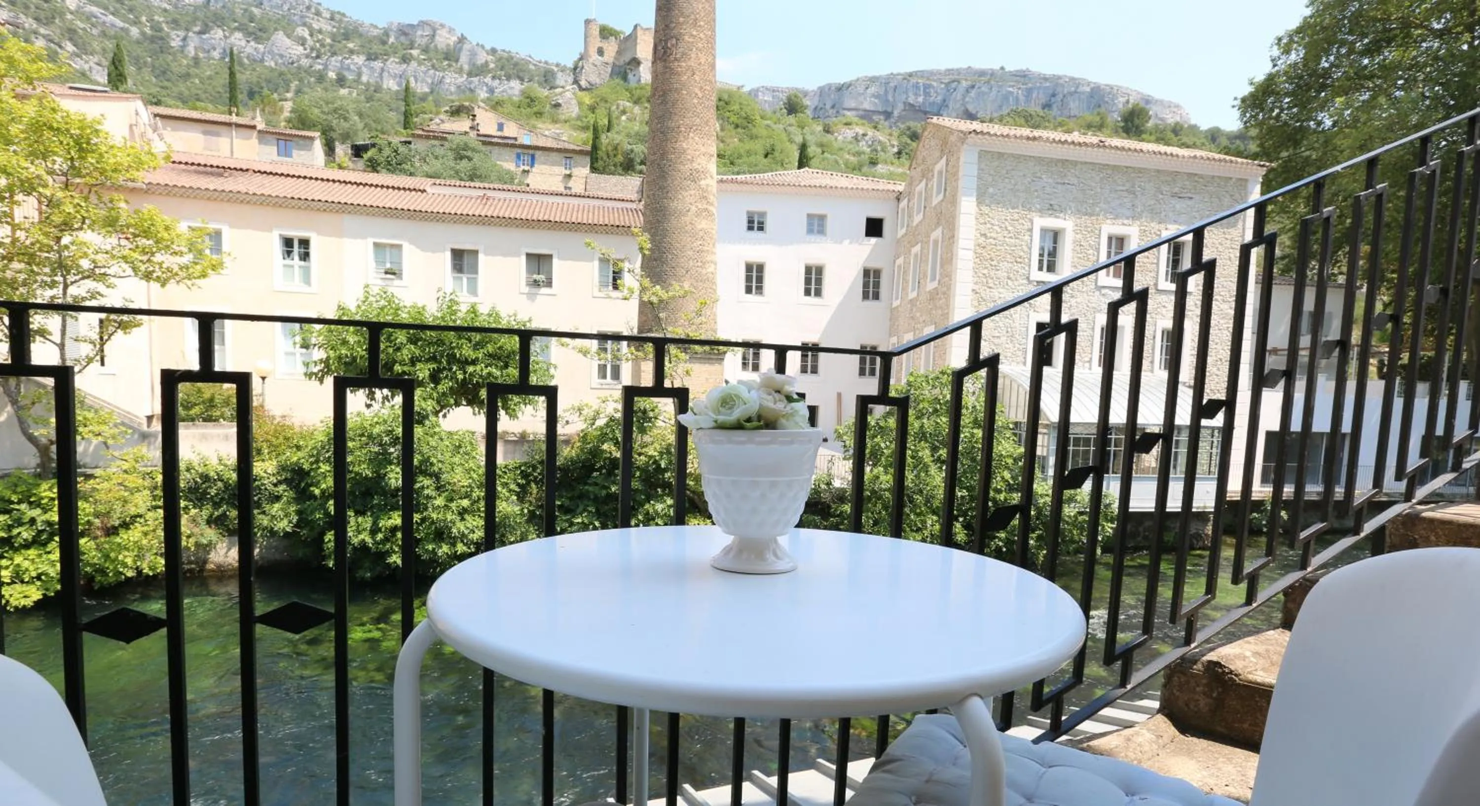 Natural landscape in Logis Hôtel Restaurant du Parc