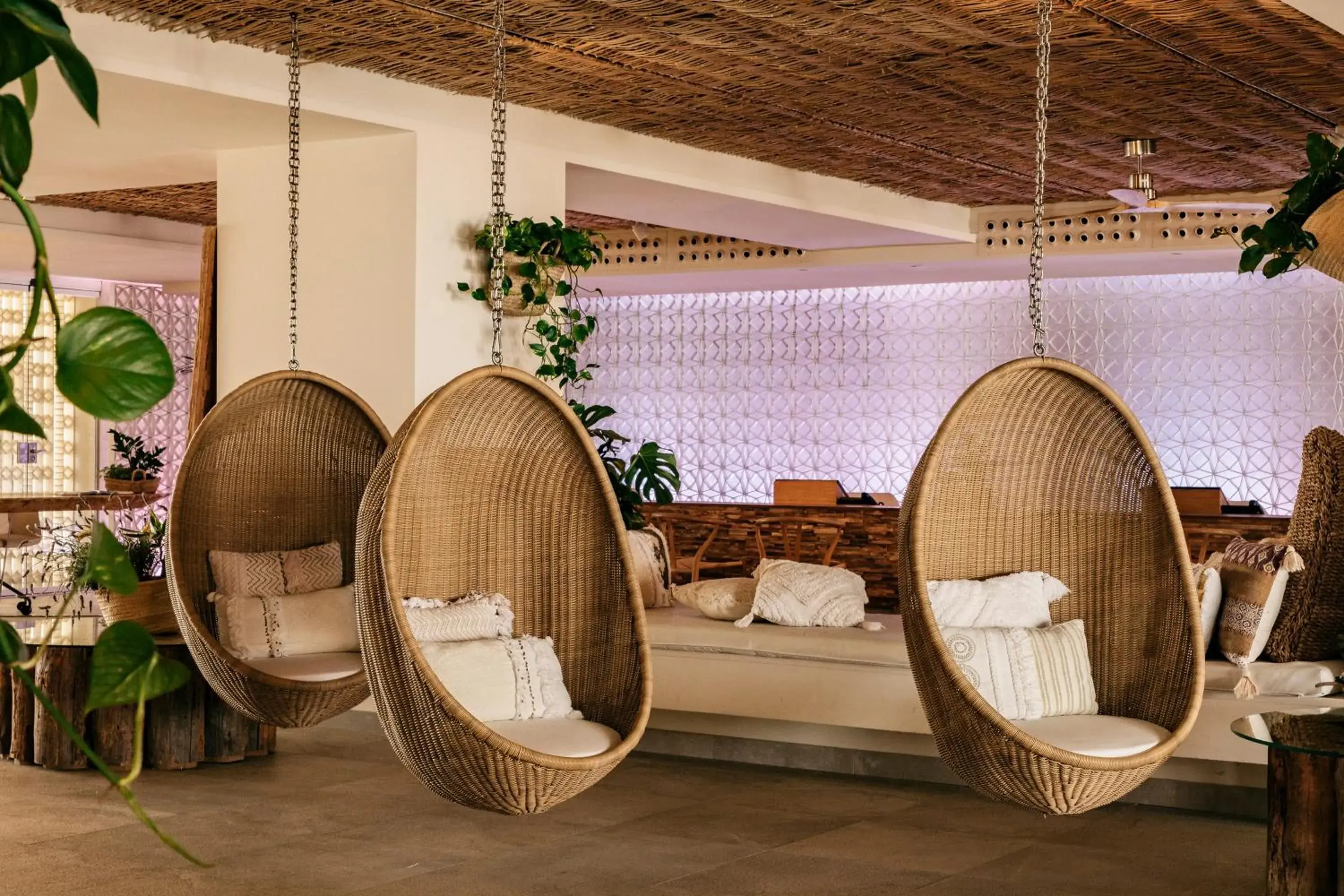 Lobby or reception in ME Ibiza - The Leading Hotels of the World Lobby or reception in ME Ibiza - The Leading Hotels of the World