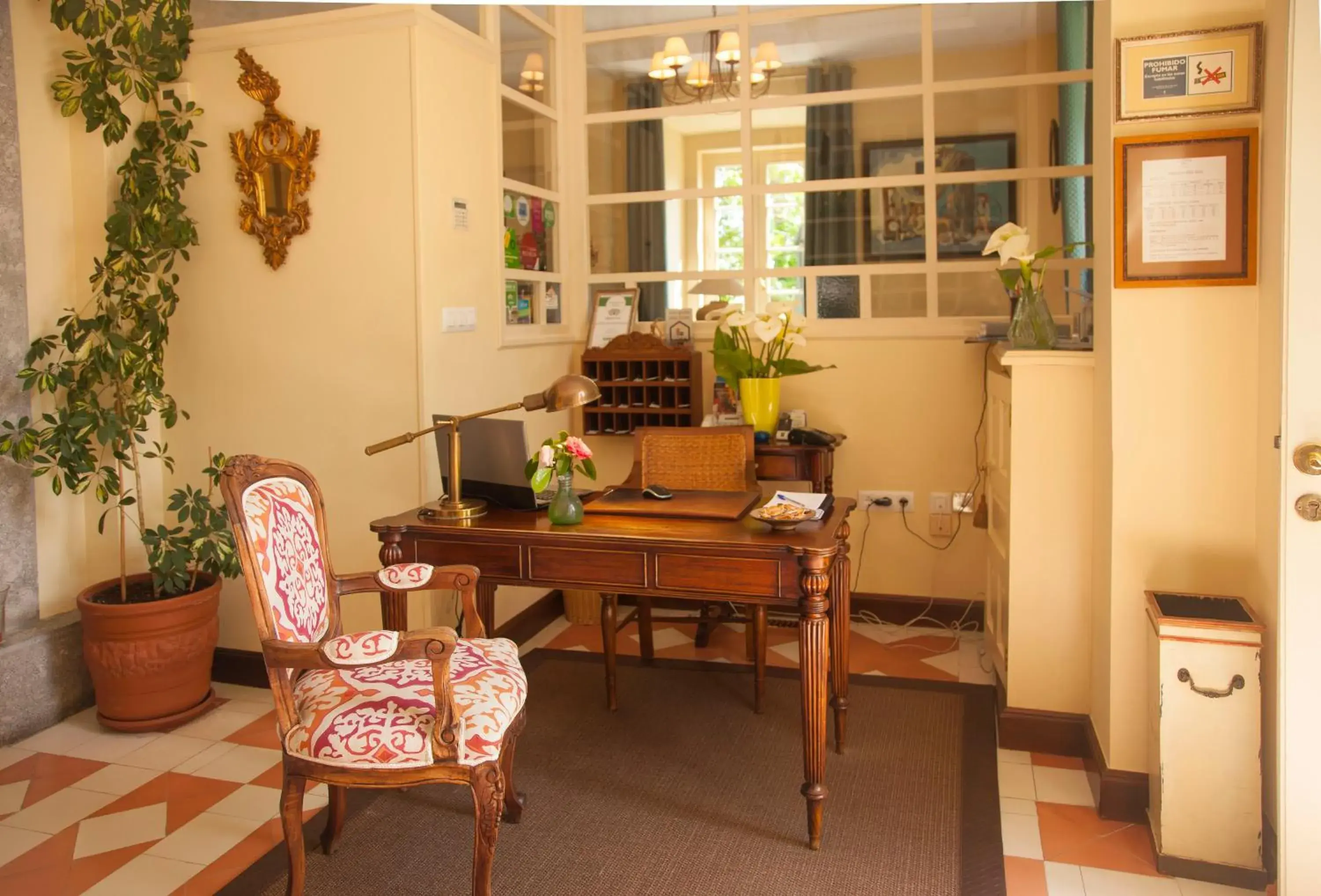 Lobby or reception in Casona de la Paca Apartments