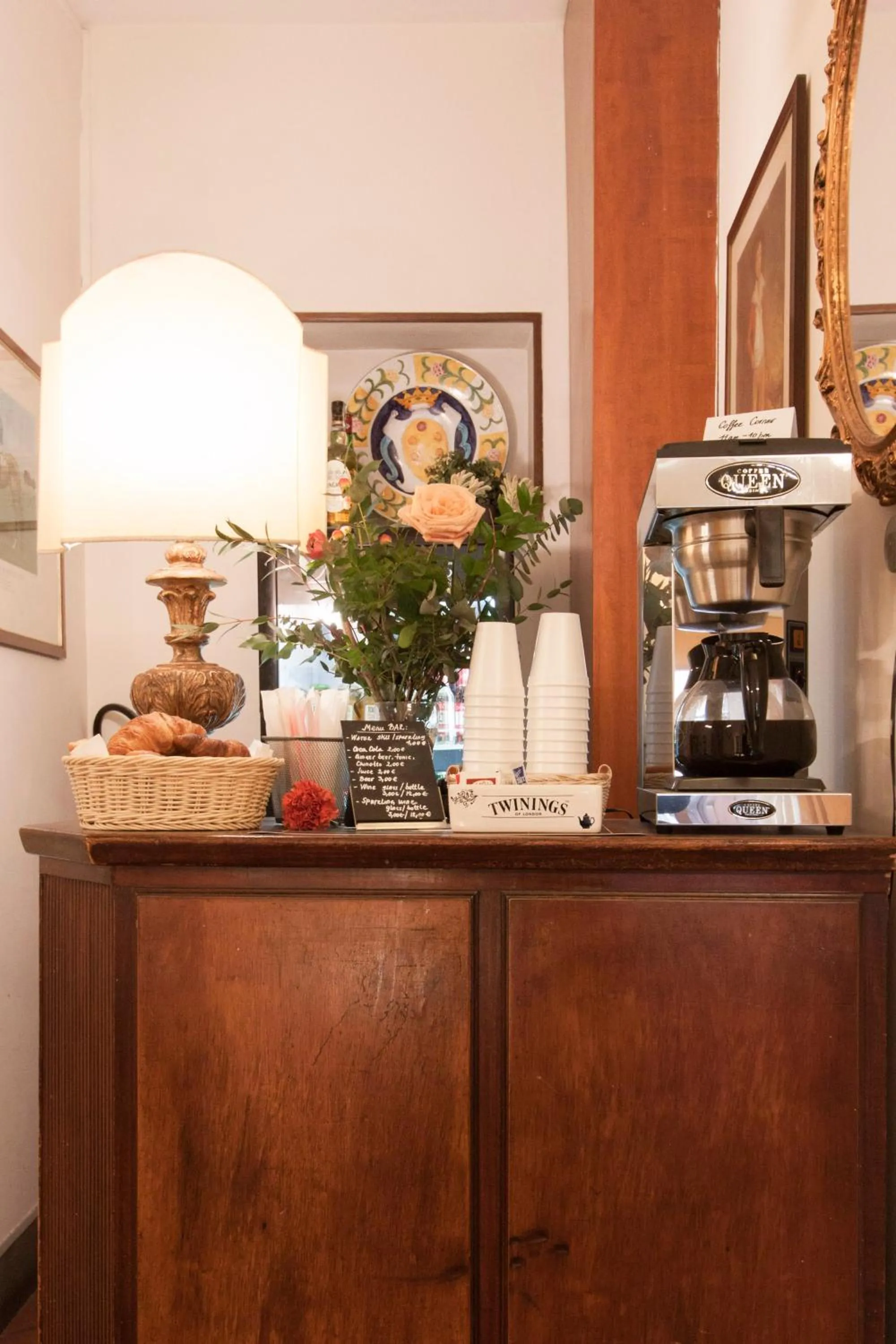 Food and drinks in Hotel Rex