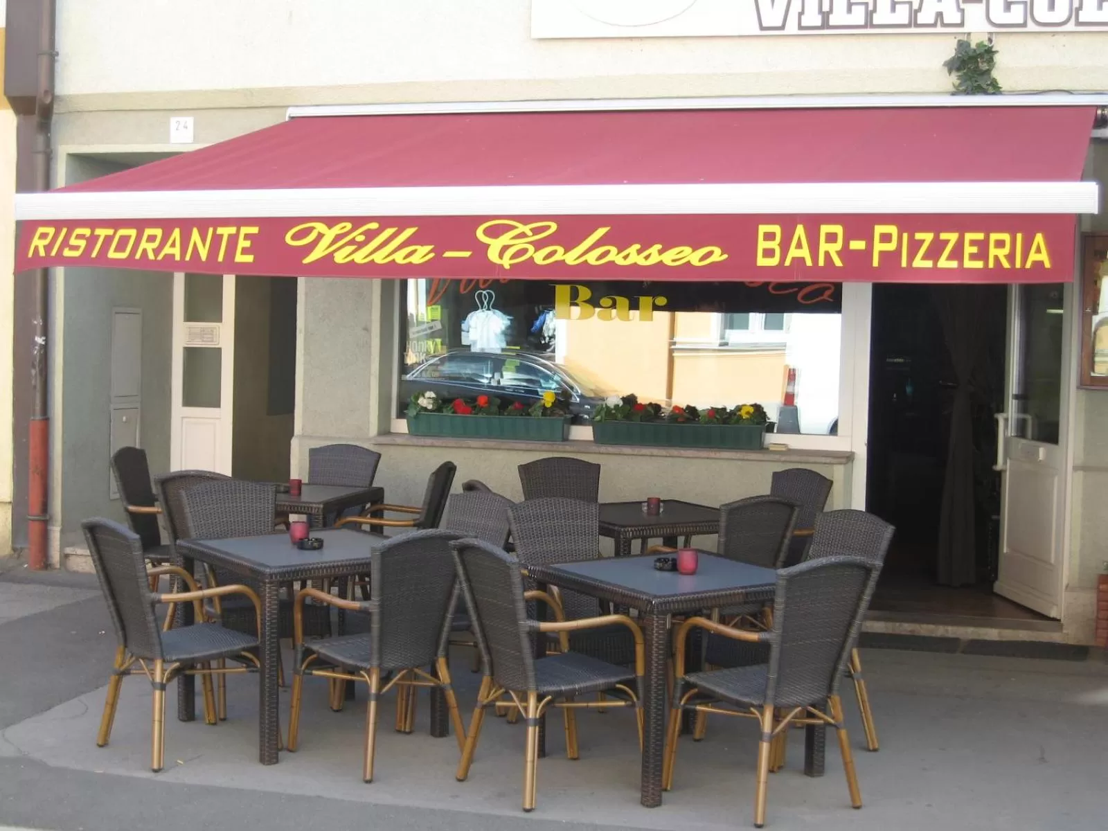 Restaurant/places to eat in Pension Villa Colosseo im Herzen von Meiningen