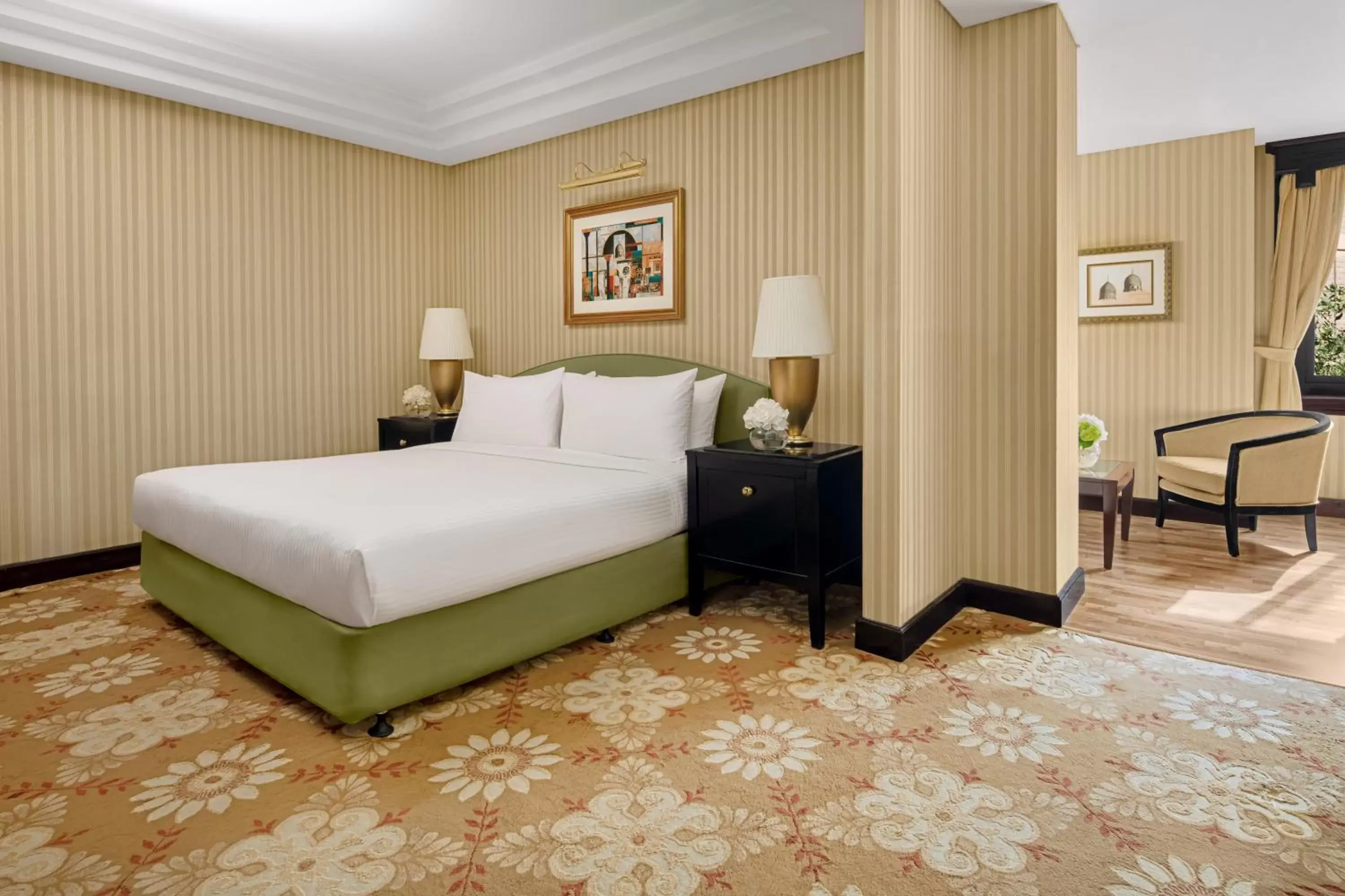 Bed in InterContinental Riyadh, an IHG Hotel