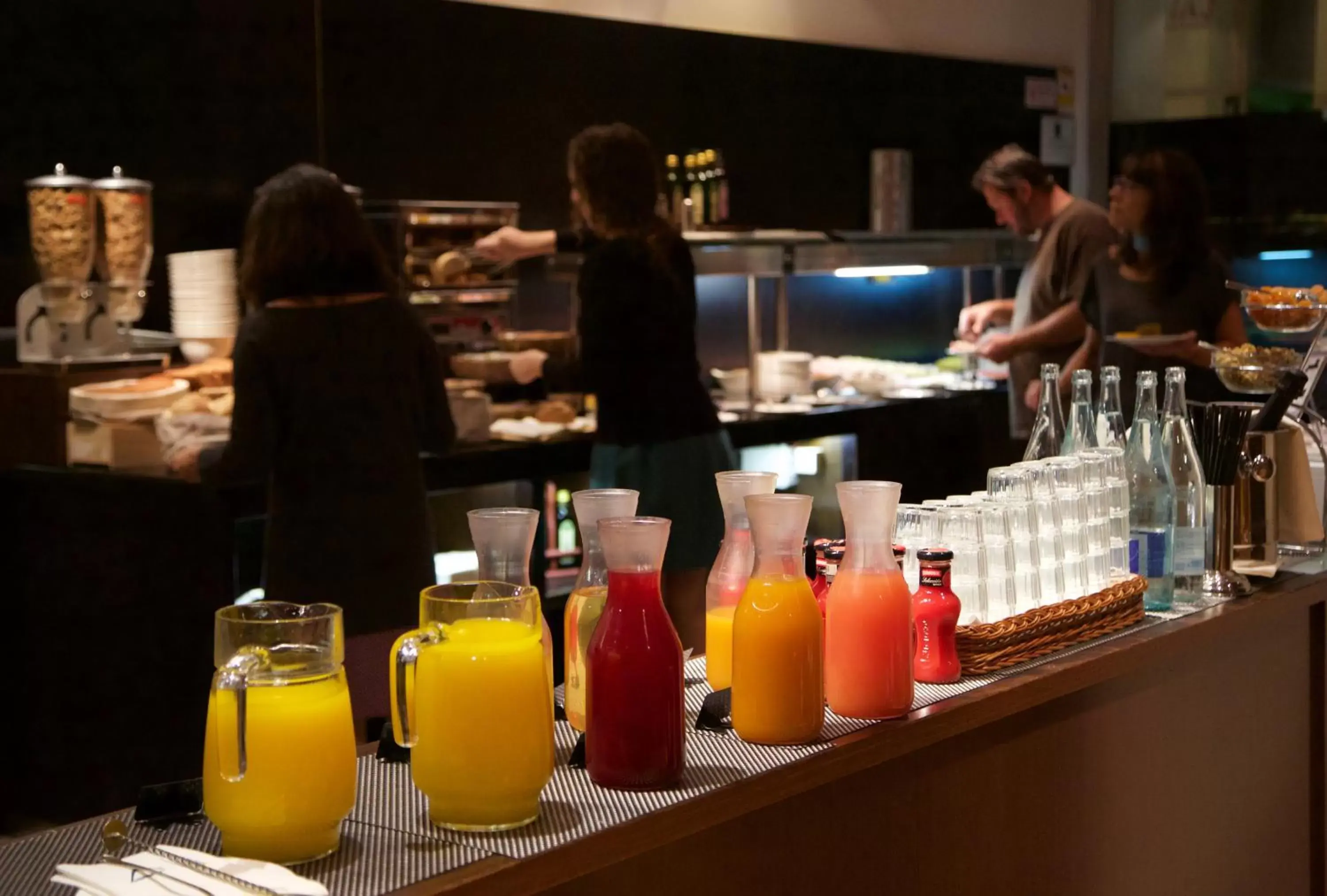 Buffet breakfast in Abba Playa Gijón