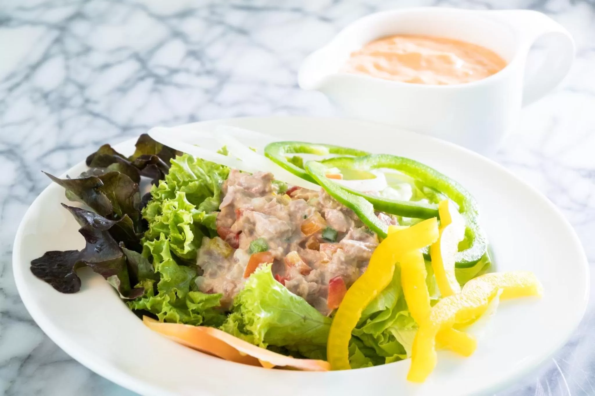 Food close-up in P Plus Hotel