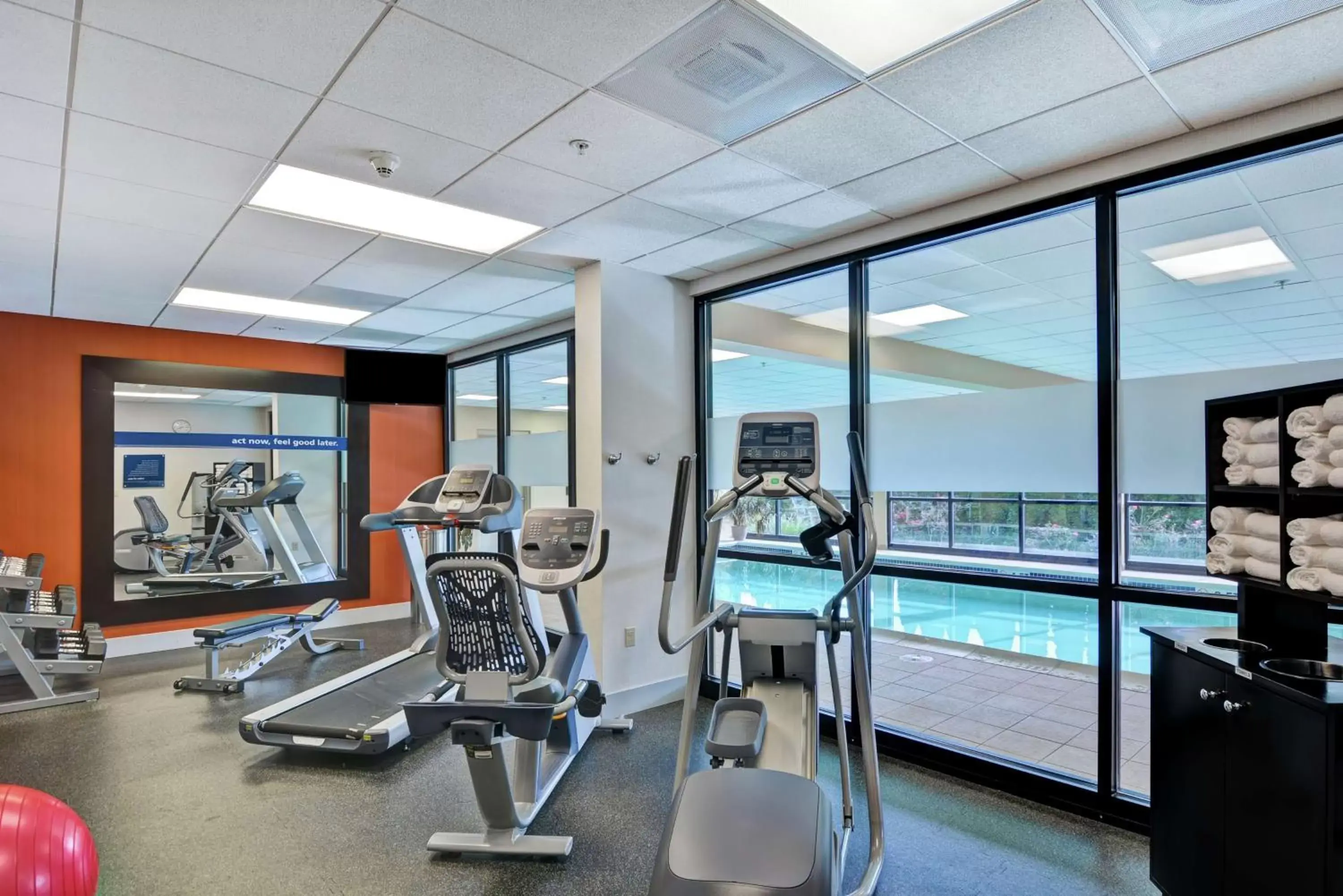 Fitness centre/facilities, Fitness Center/Facilities in Hampton Inn Lewisburg