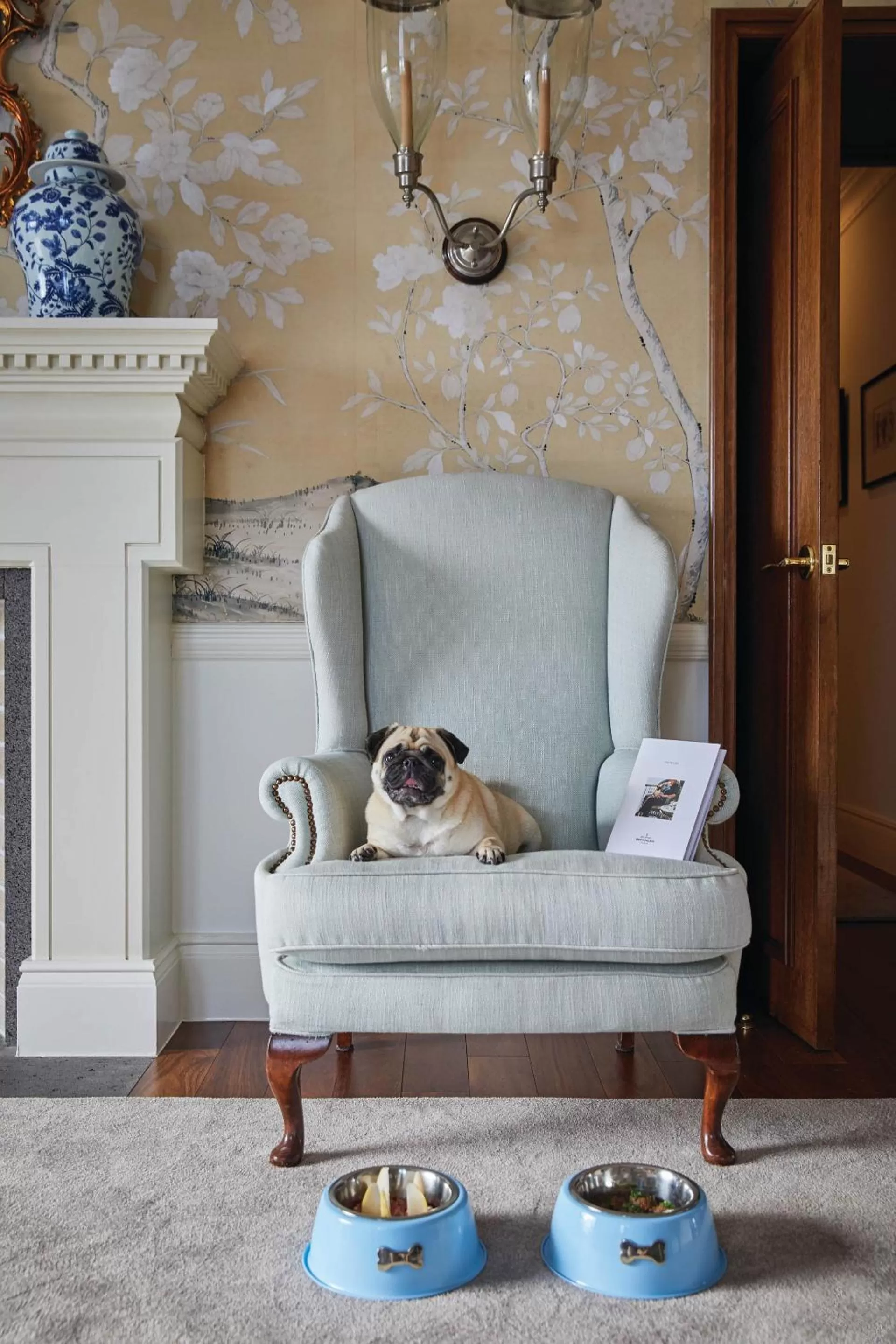 Seating area in Reid's Palace, A Belmond Hotel, Madeira