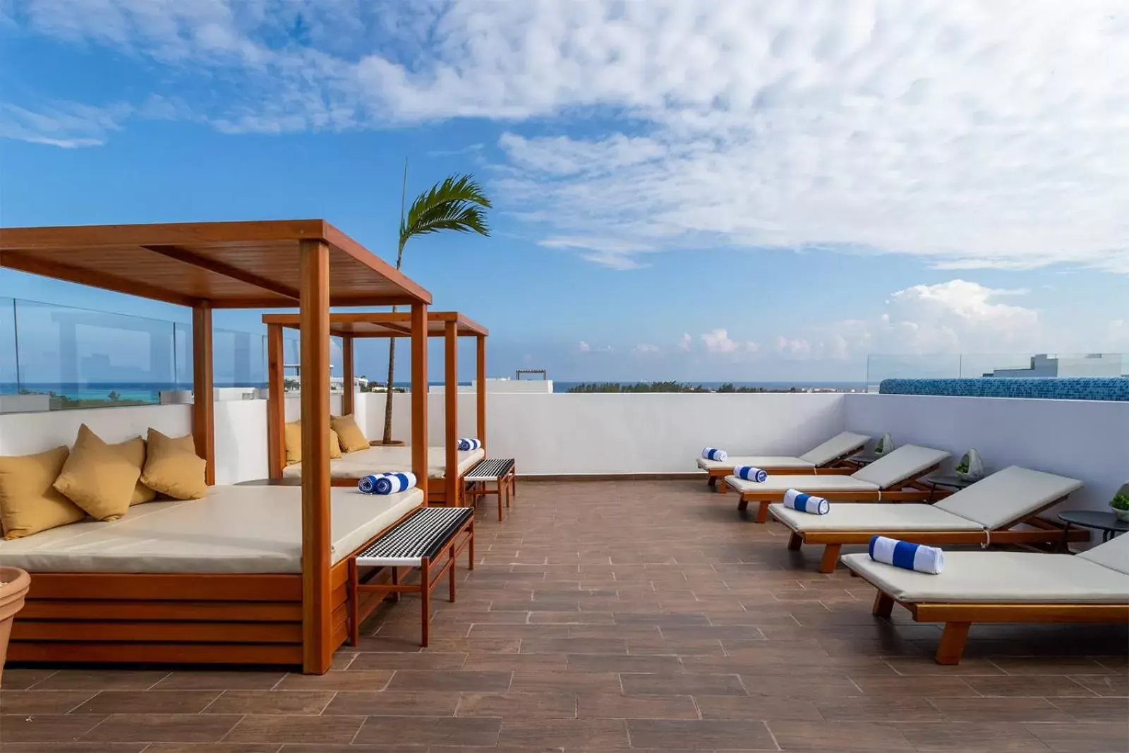 Balcony/Terrace in Terrasse Hotel Playa del Carmen