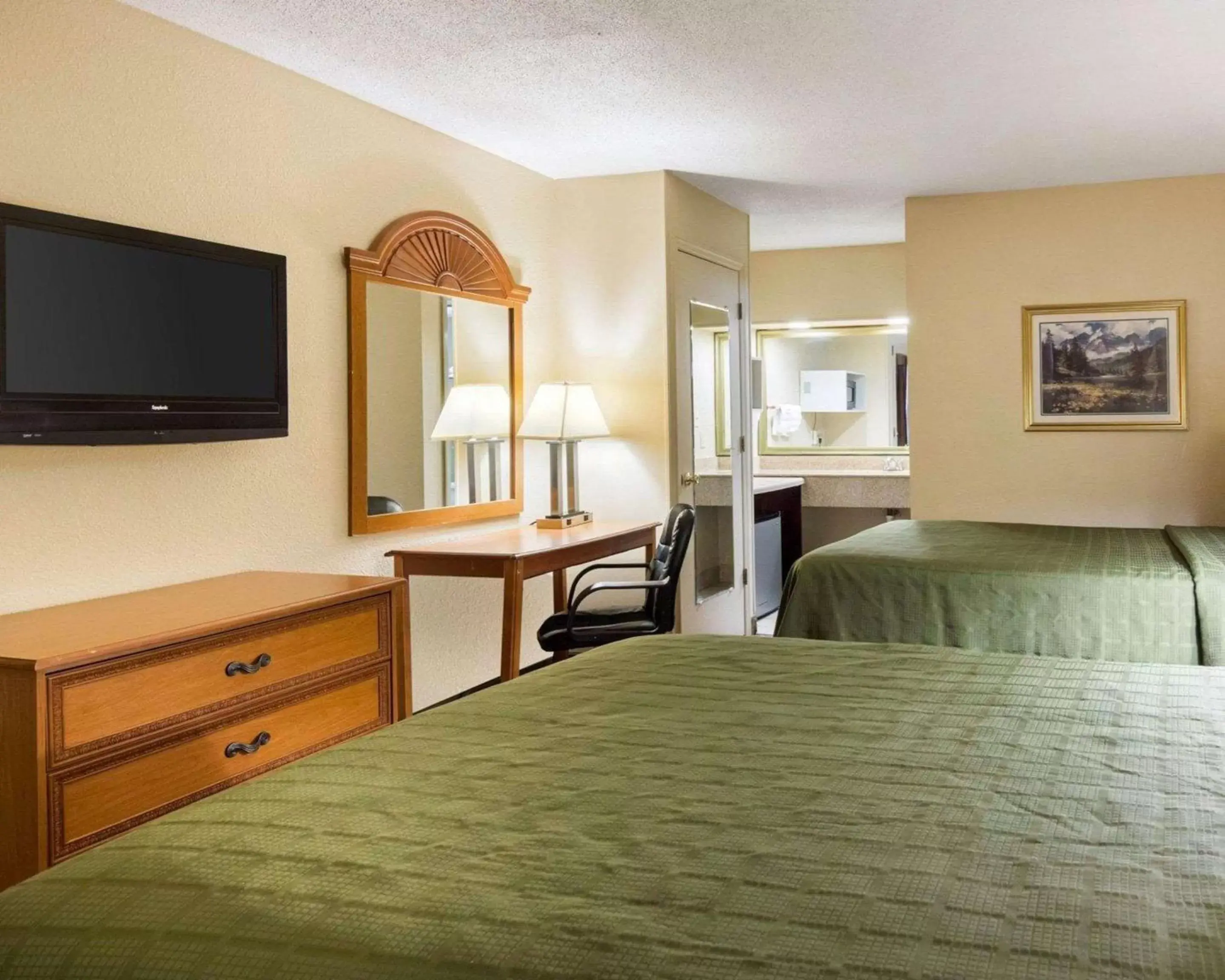 Photo of the whole room, Bed in Quality Inn South Hill I-85