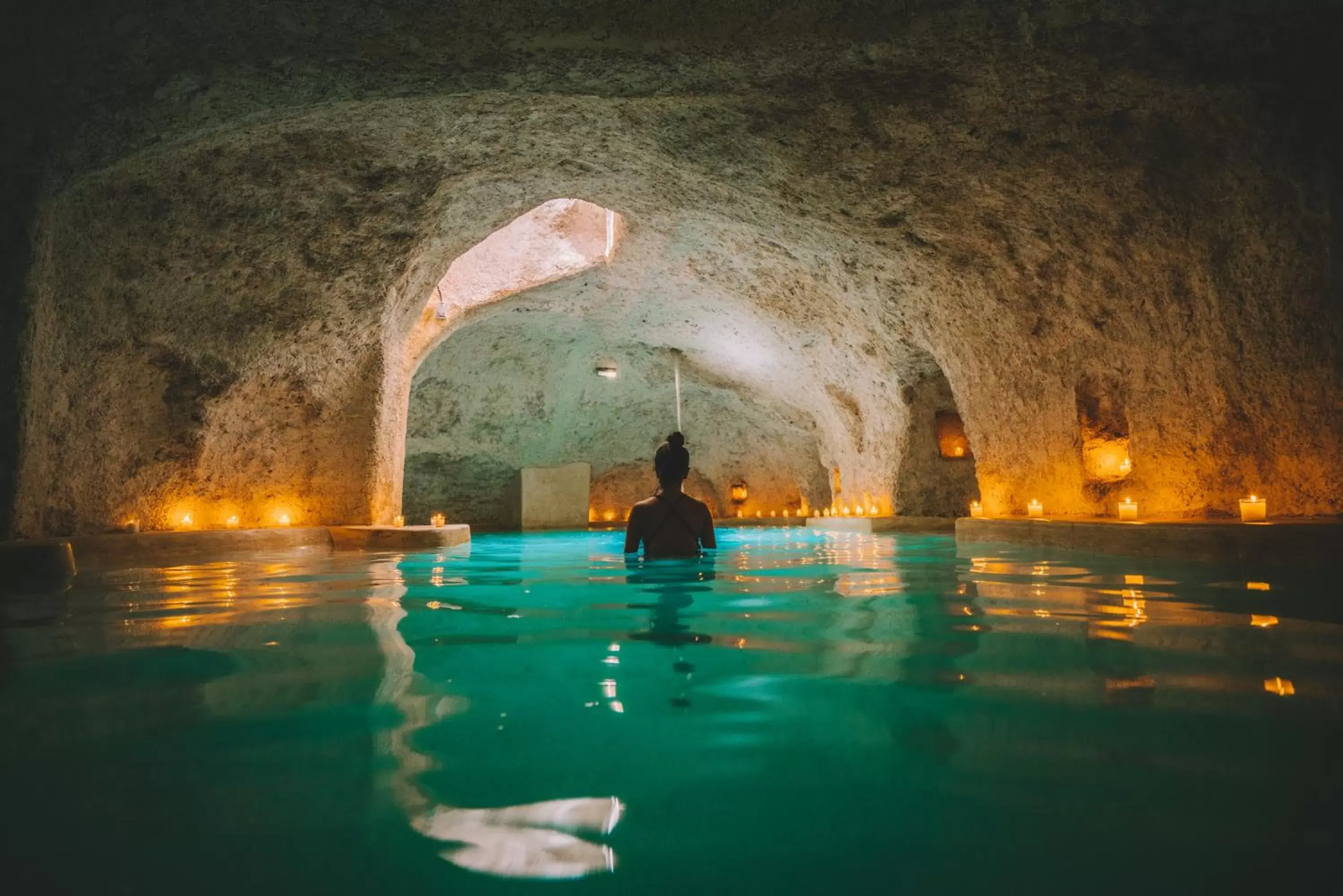 Swimming Pool in Hotel Zentik Project & Saline Cave