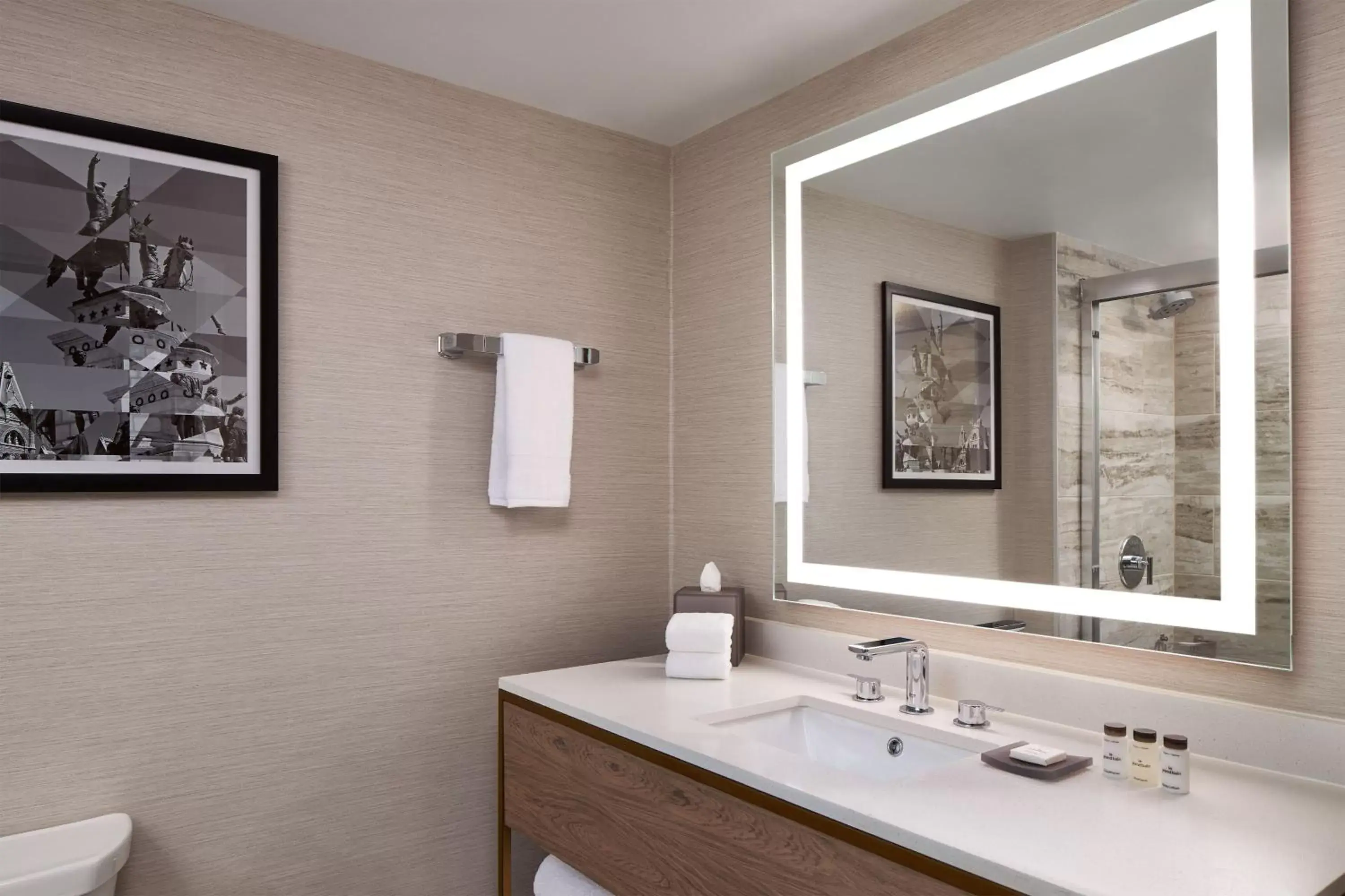 Deluxe Studio, Guest room, 1 King, Sofa bed in Sheraton Richmond Airport Hotel Deluxe Studio, Guest room, 1 King, Sofa bed in Sheraton Richmond Airport Hotel