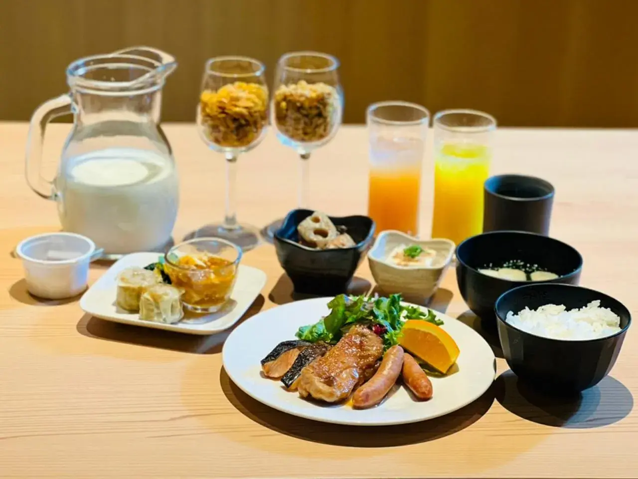 Breakfast in APA Hotel Higashi-Shinjuku Kabukicho Higashi