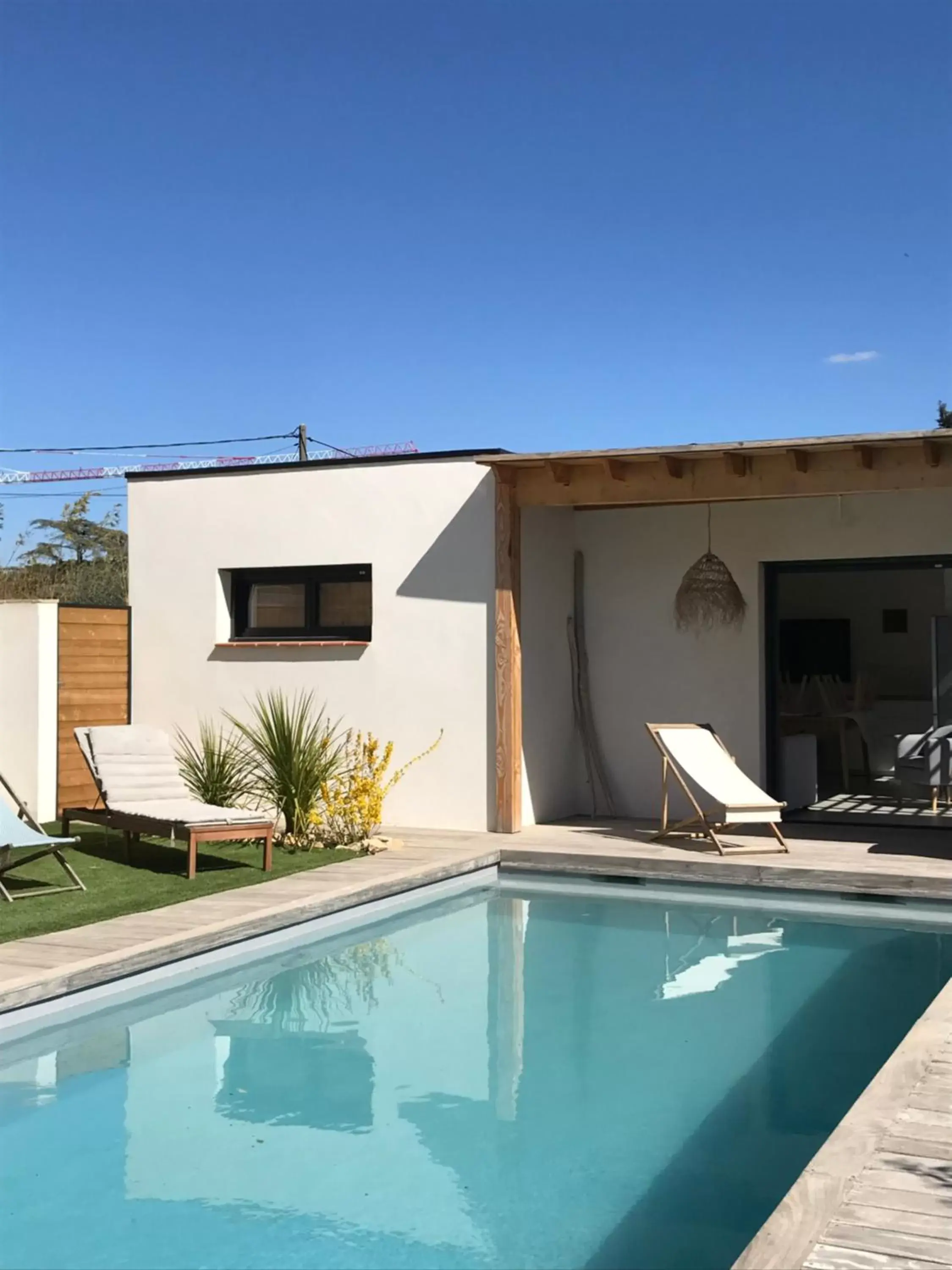 Patio, Swimming Pool in le pool house