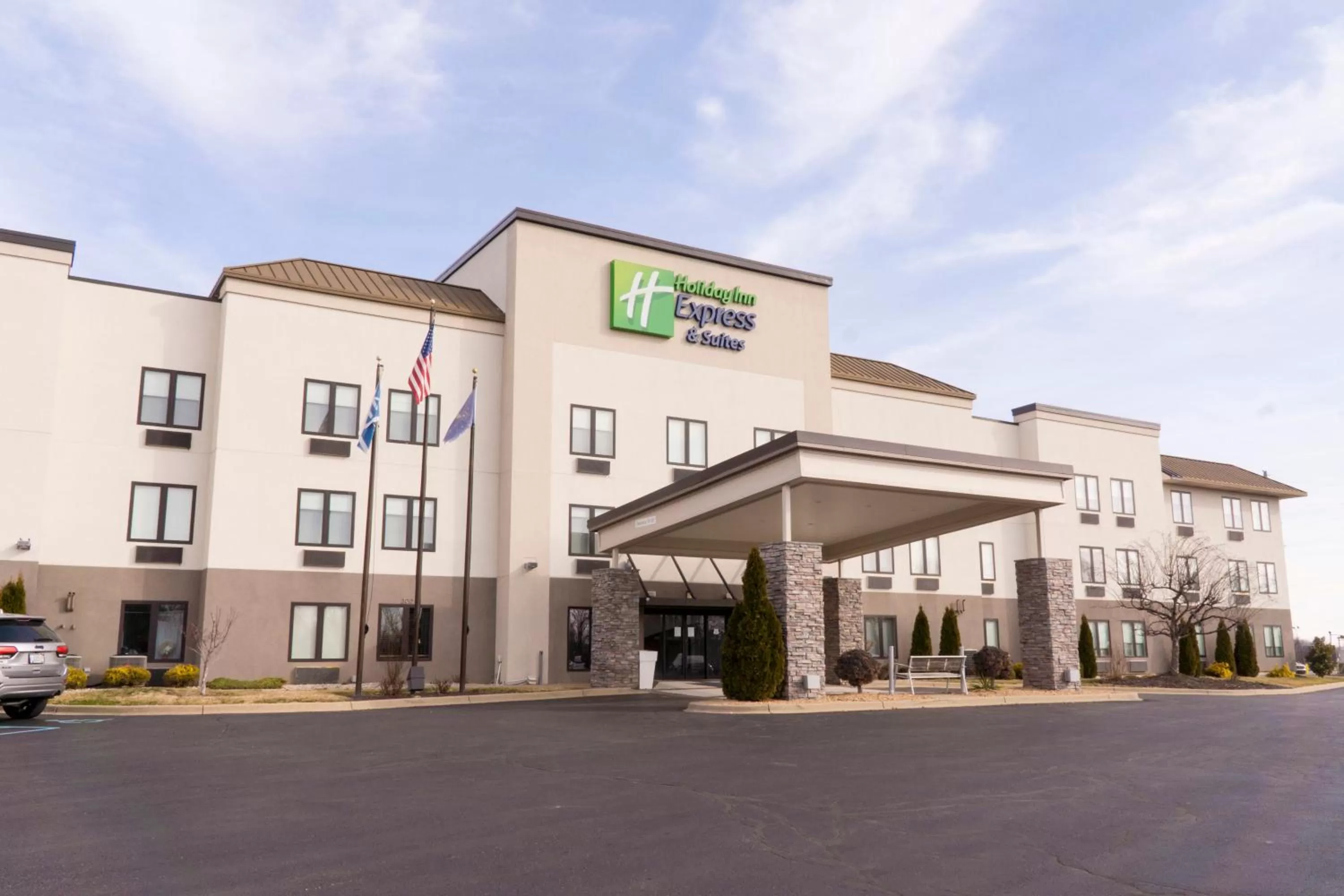 Property building in Holiday Inn Express Hotel & Suites Madison by IHG