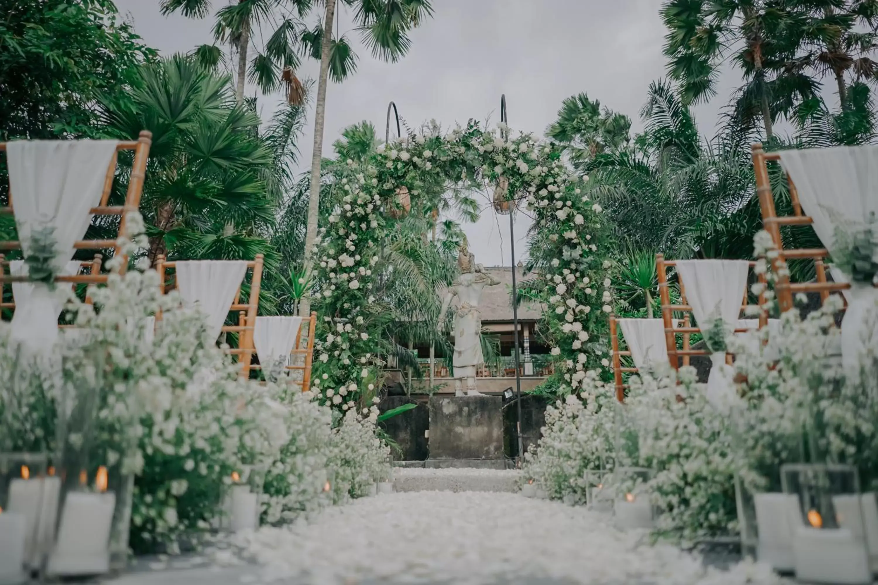 Garden view in The Sankara Resort & Spa Garden view in The Sankara Resort & Spa