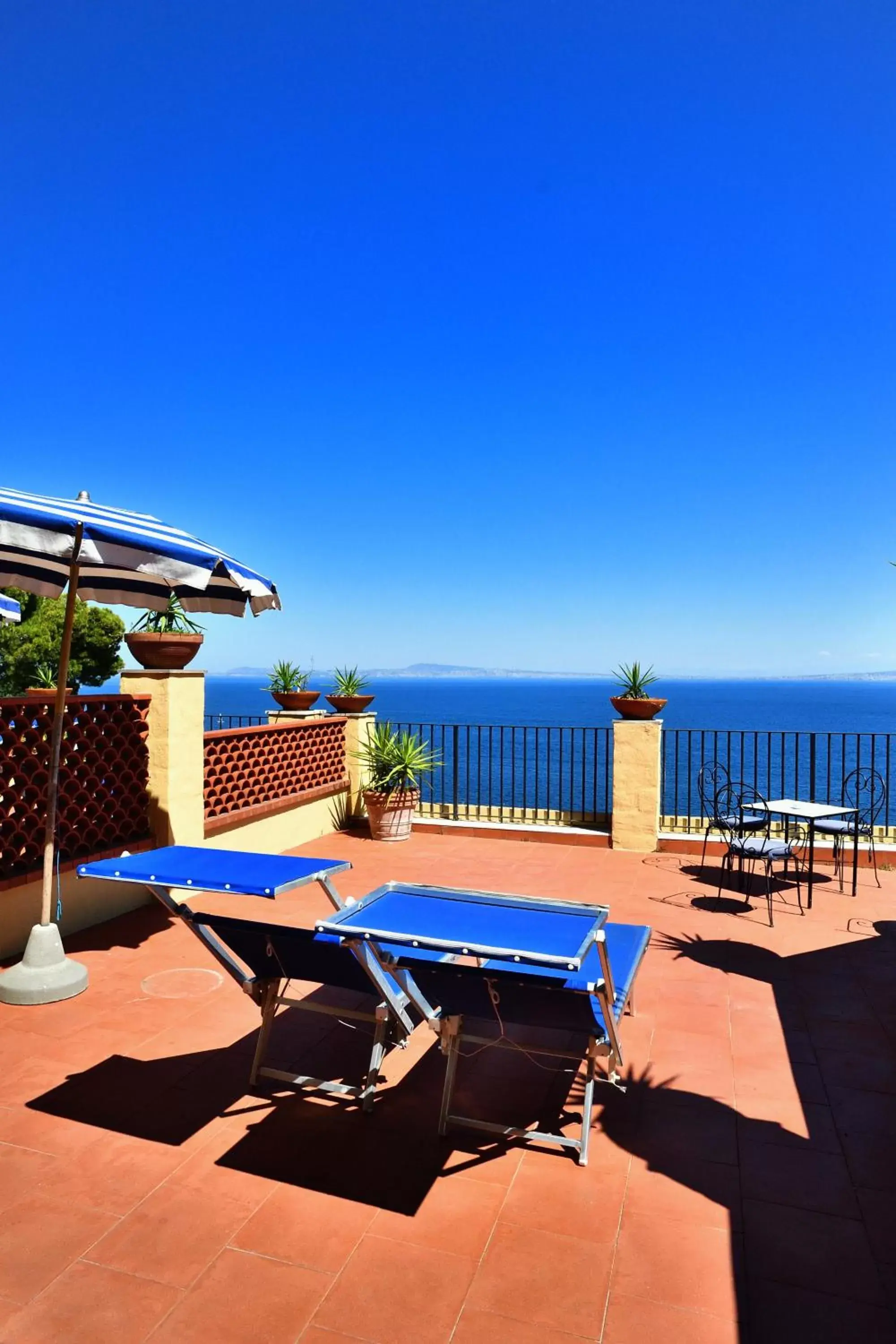 Balcony/Terrace in Hotel La Tonnarella