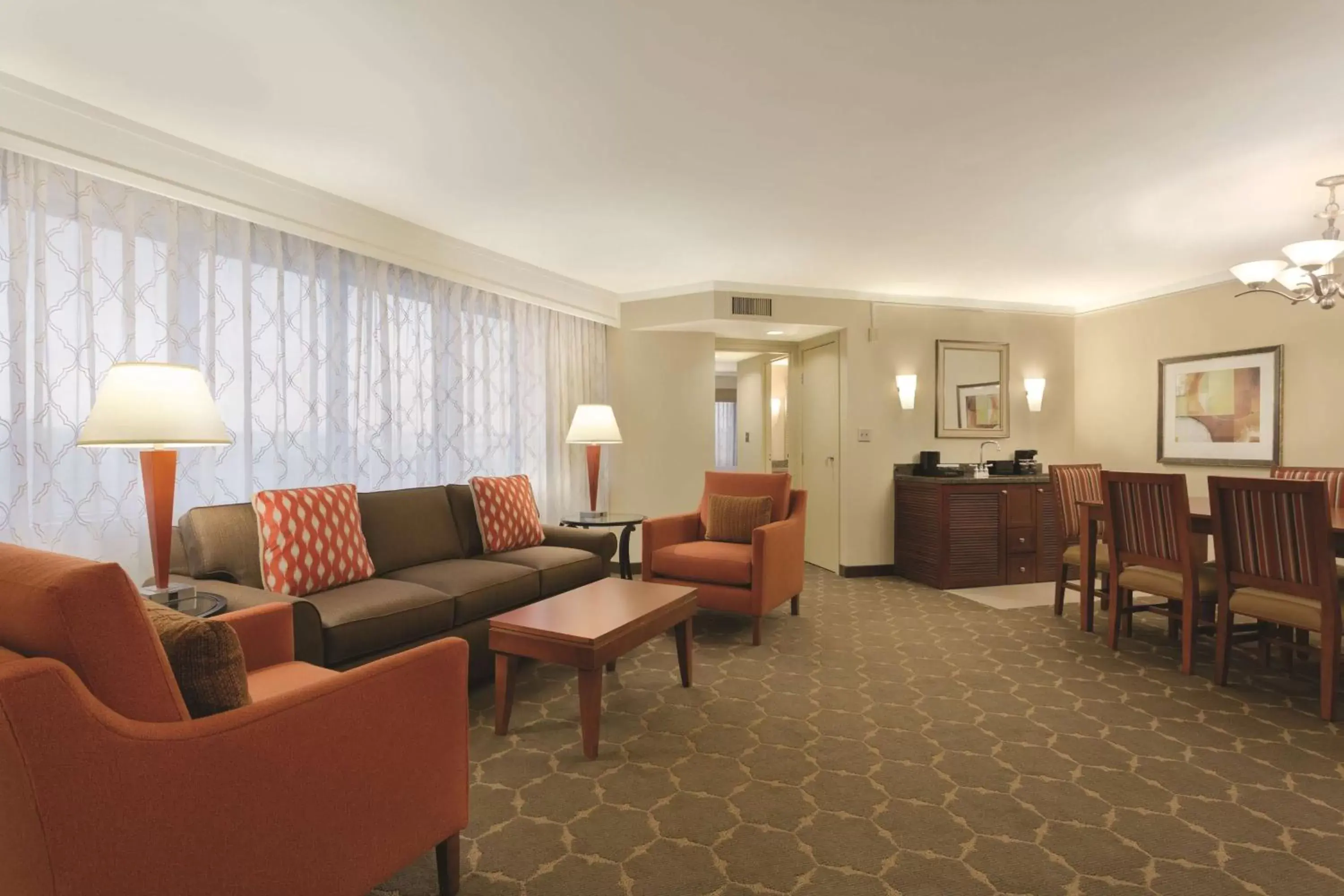 Living room in Embassy Suites Denver Tech Center Living room in Embassy Suites Denver Tech Center